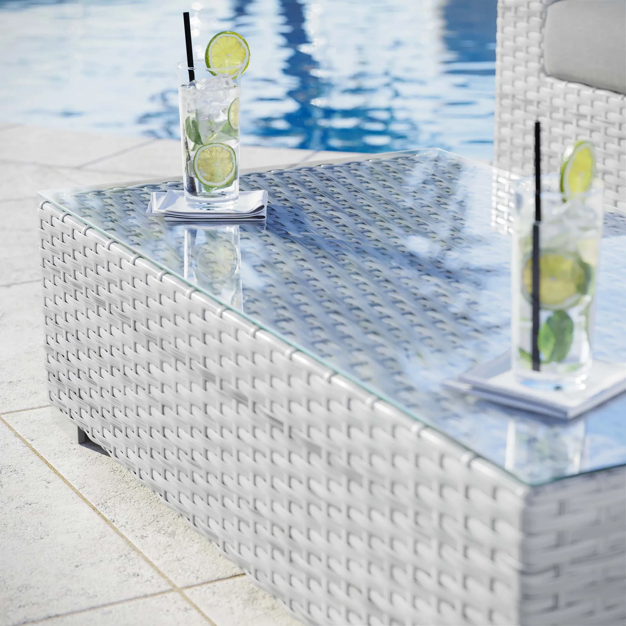 Convene Outdoor Patio Coffee Table by Modway