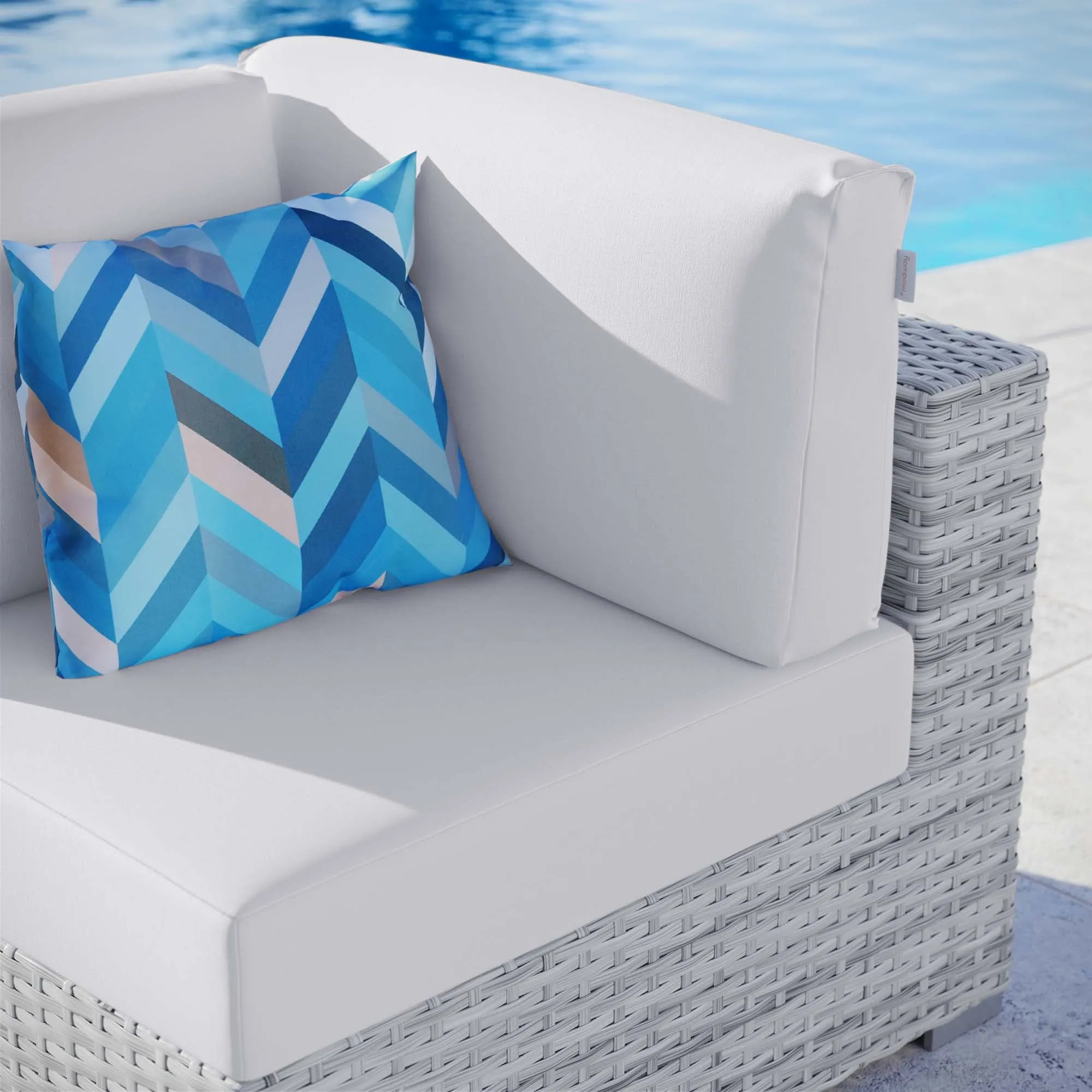 Convene Outdoor Patio Corner Chair by Modway