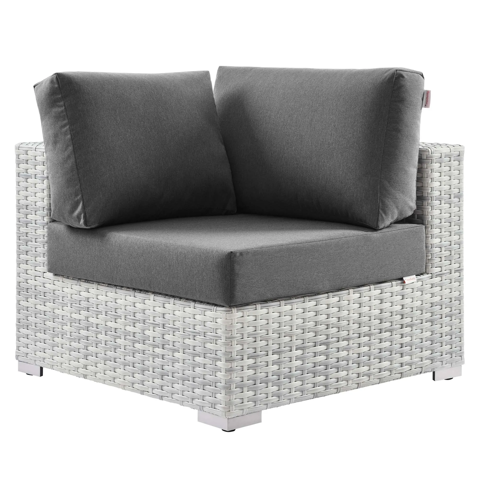Convene Outdoor Patio Corner Chair by Modway