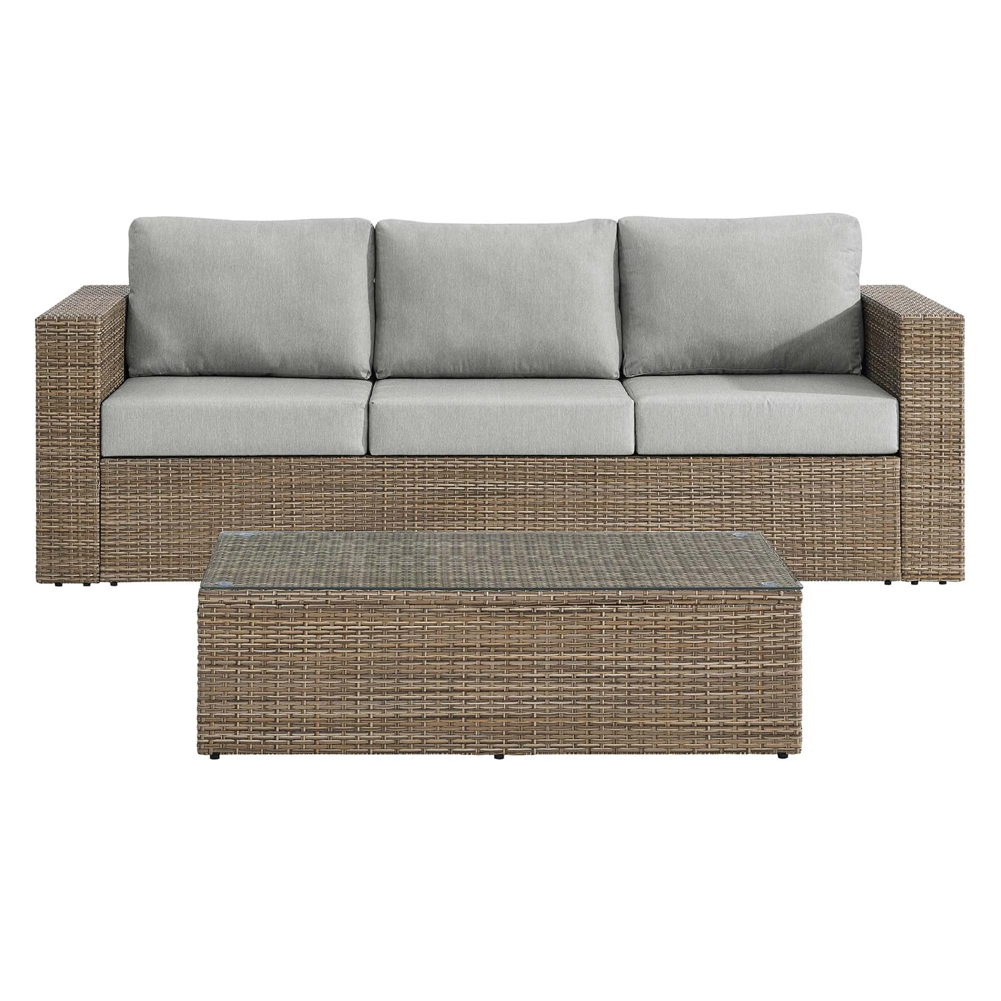Convene Outdoor Patio Outdoor Patio 2-Piece Furniture Set by Modway