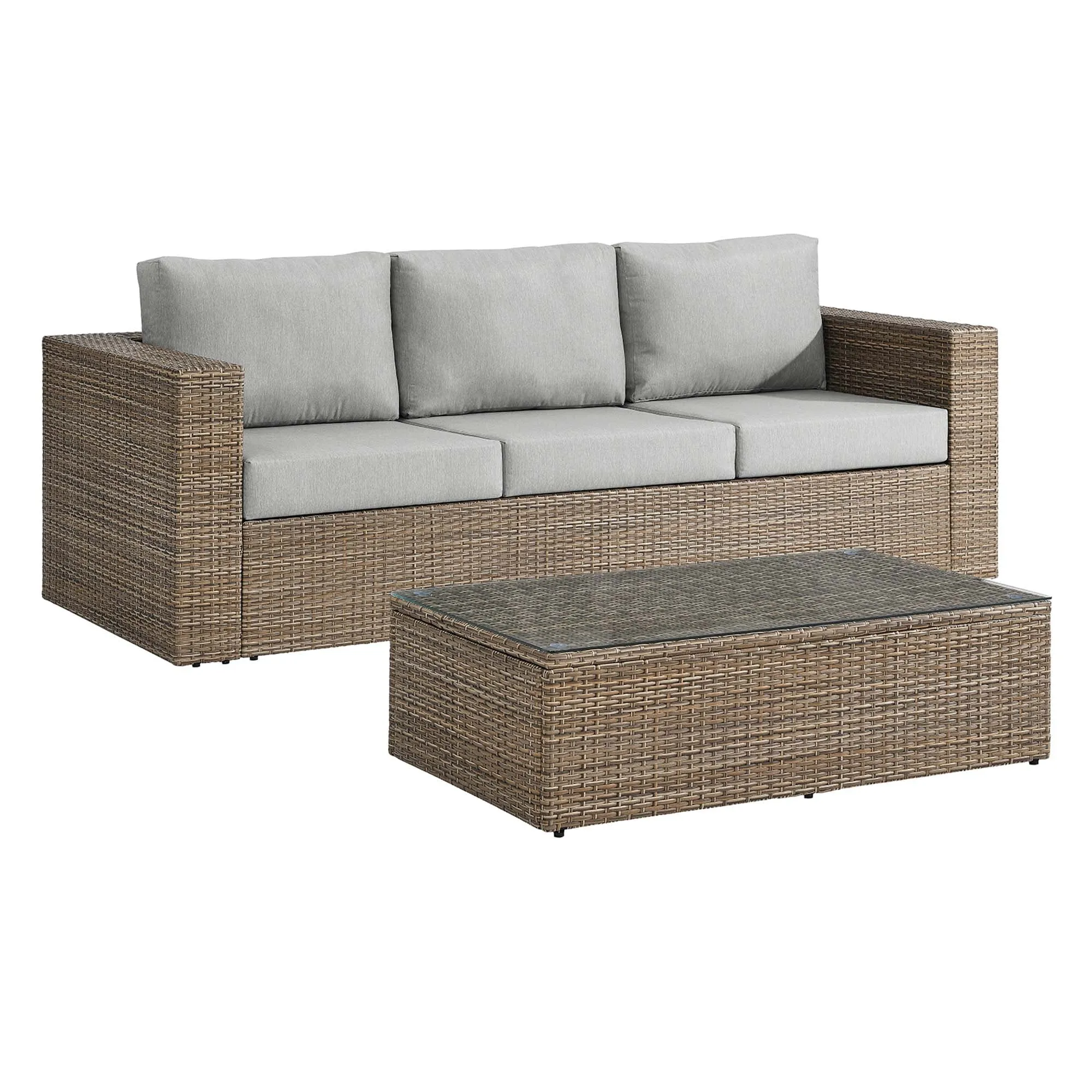 Convene Outdoor Patio Outdoor Patio 2-Piece Furniture Set by Modway
