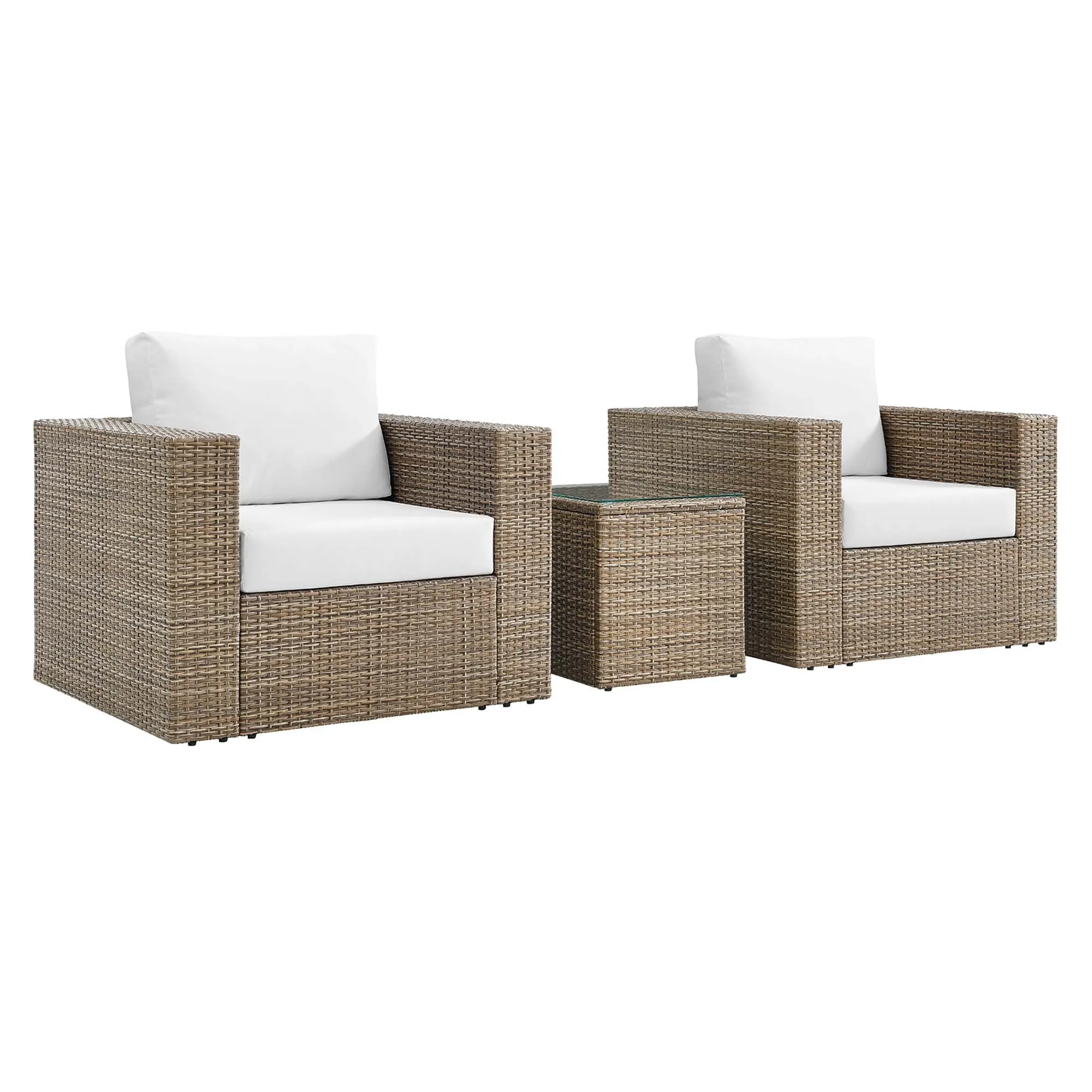 Convene Outdoor Patio Outdoor Patio 3-Piece Furniture Set by Modway