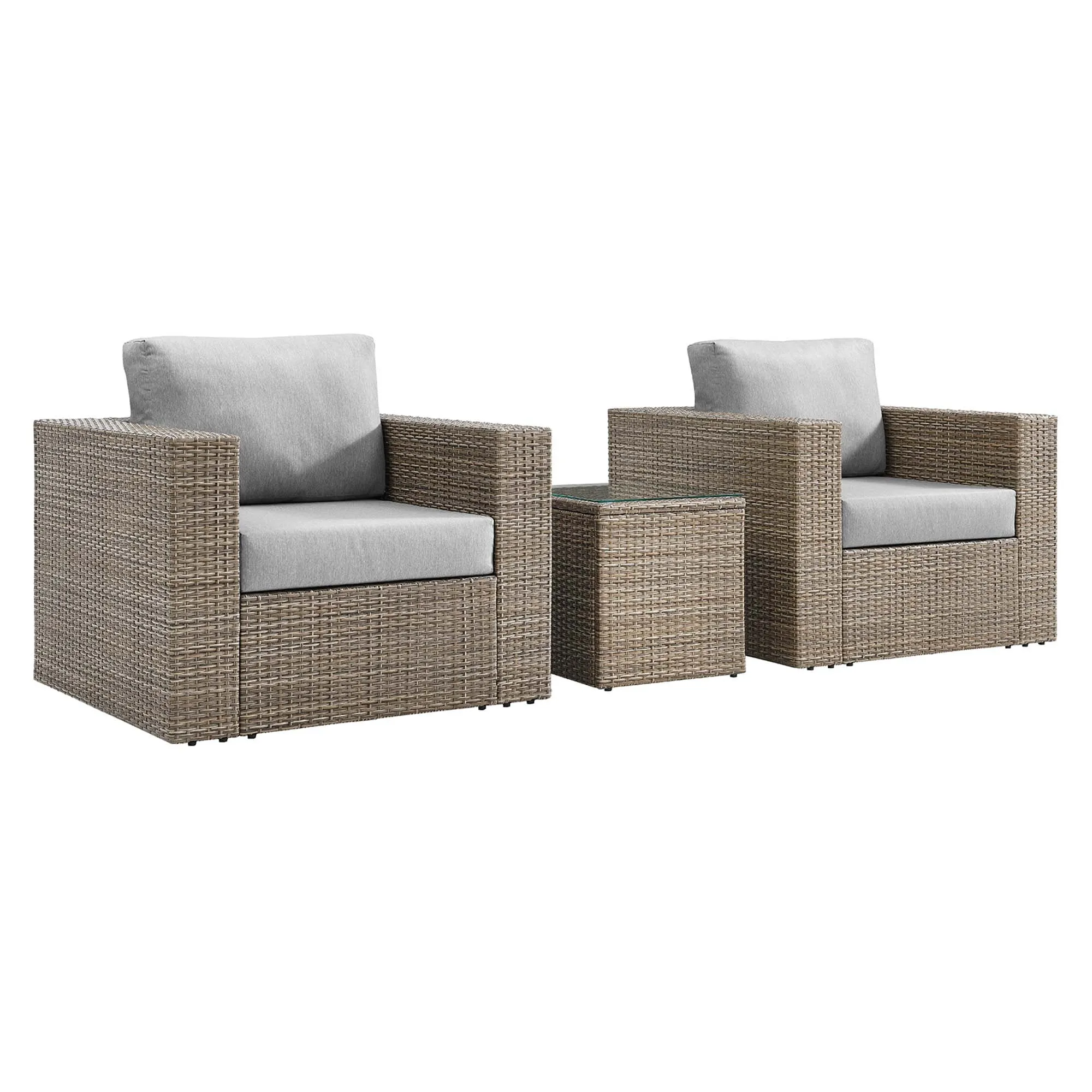 Convene Outdoor Patio Outdoor Patio 3-Piece Furniture Set by Modway