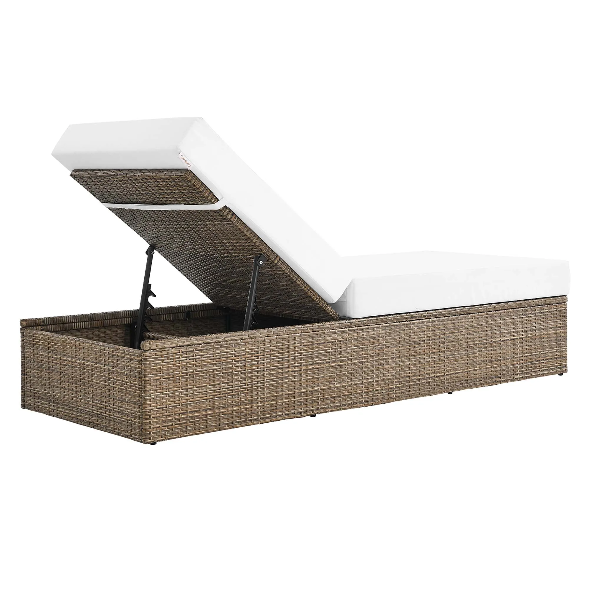 Convene Outdoor Patio Outdoor Patio Chaise Lounge Chair by Modway
