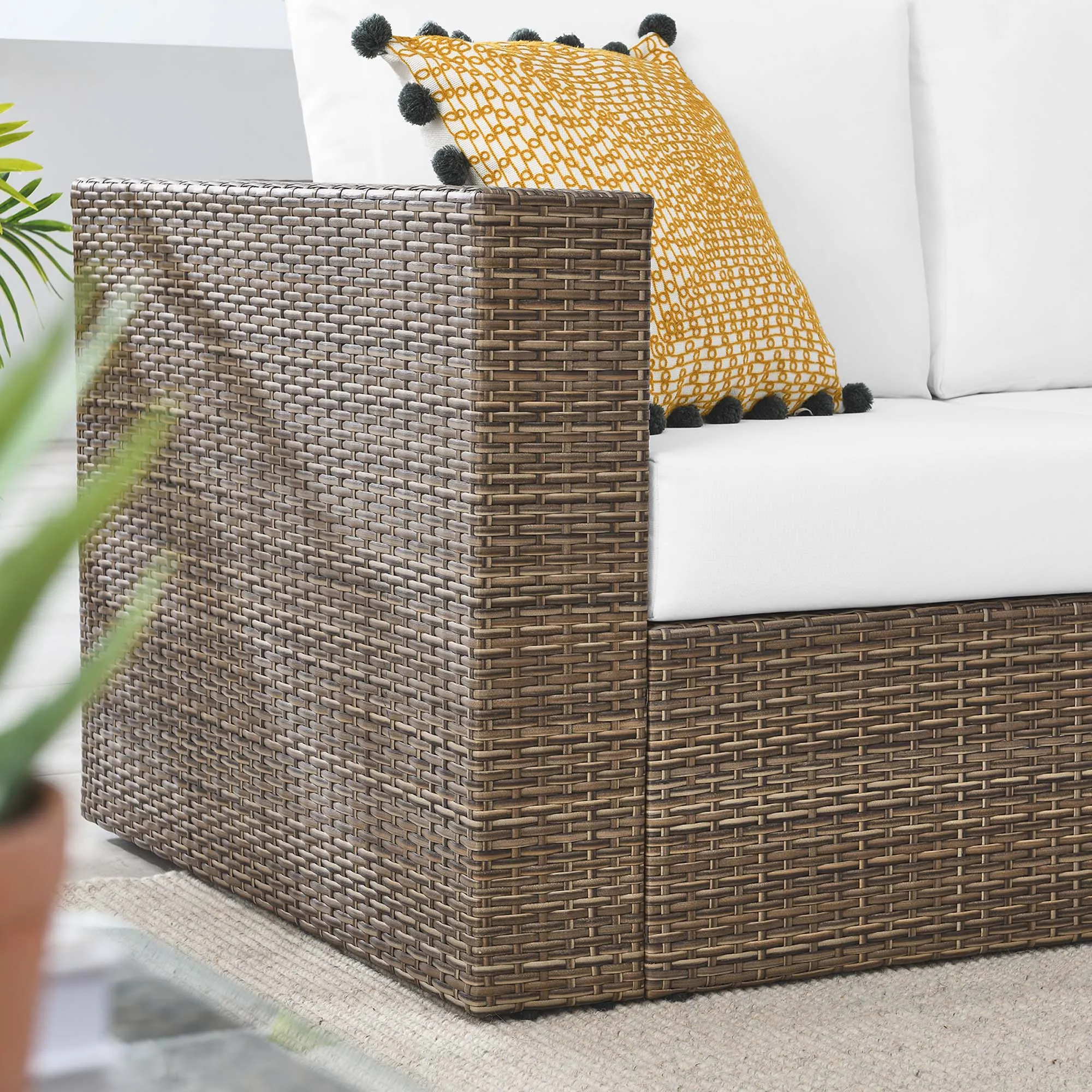 Convene Outdoor Patio Outdoor Patio Loveseat by Modway