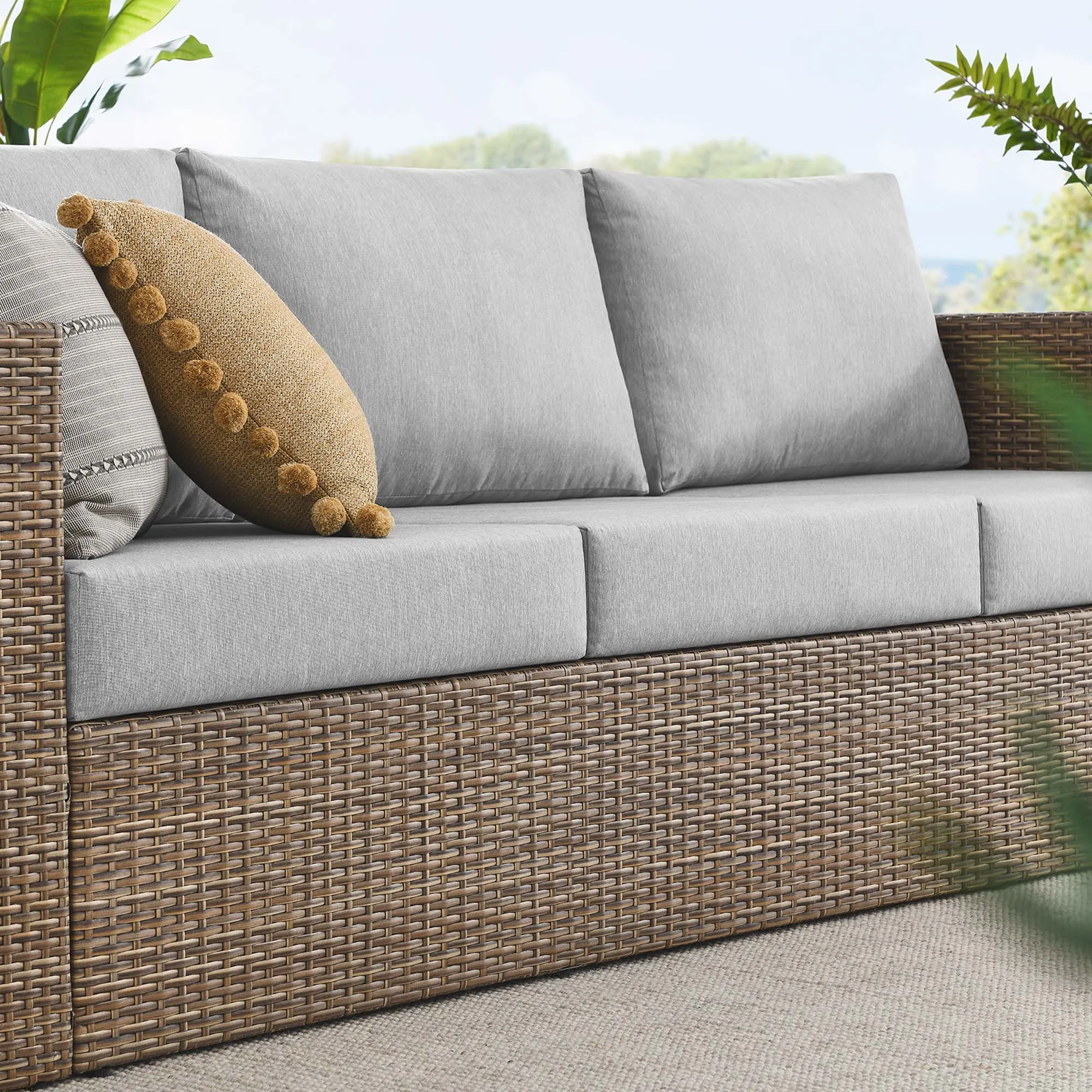 Convene Outdoor Patio Outdoor Patio Sofa by Modway