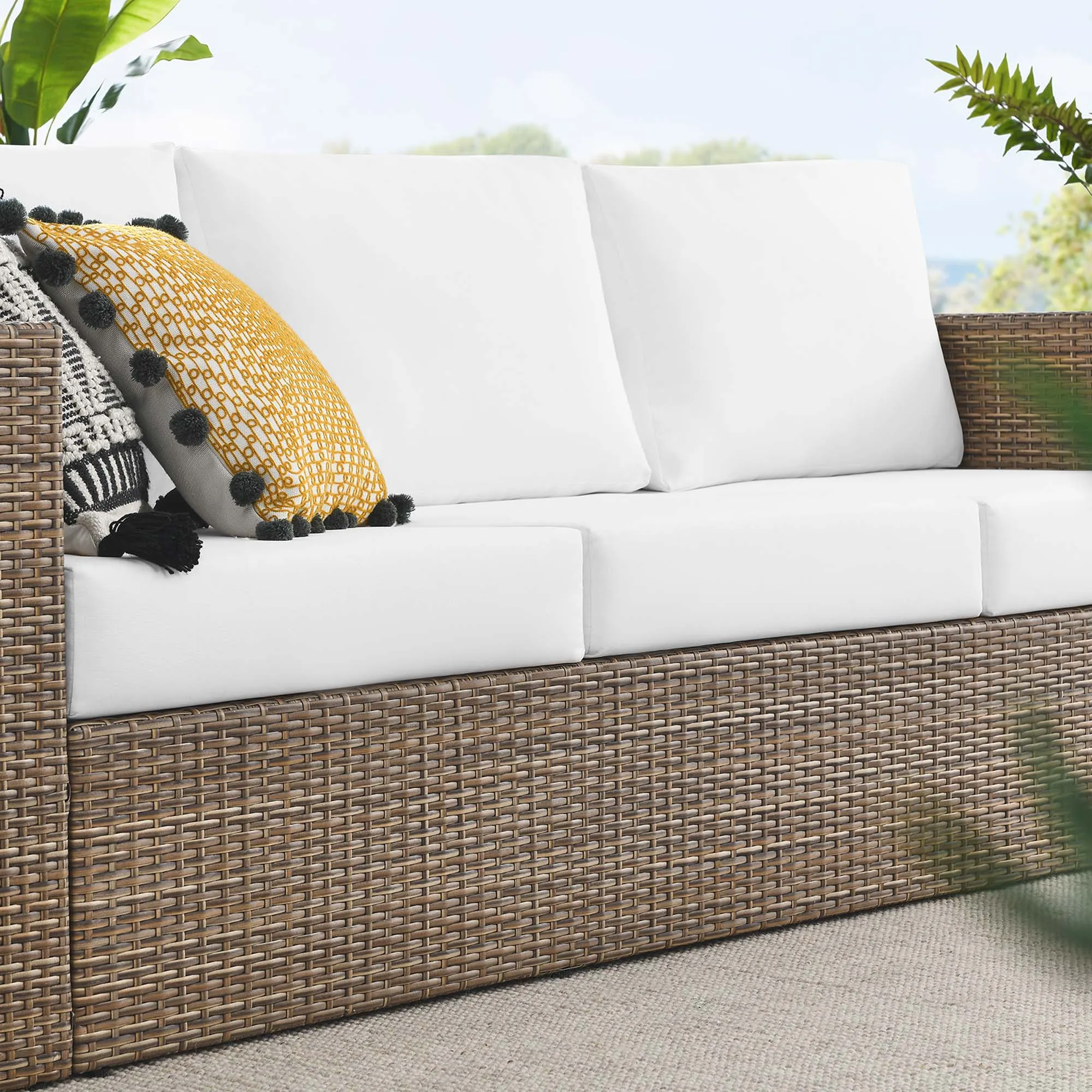 Convene Outdoor Patio Outdoor Patio Sofa by Modway
