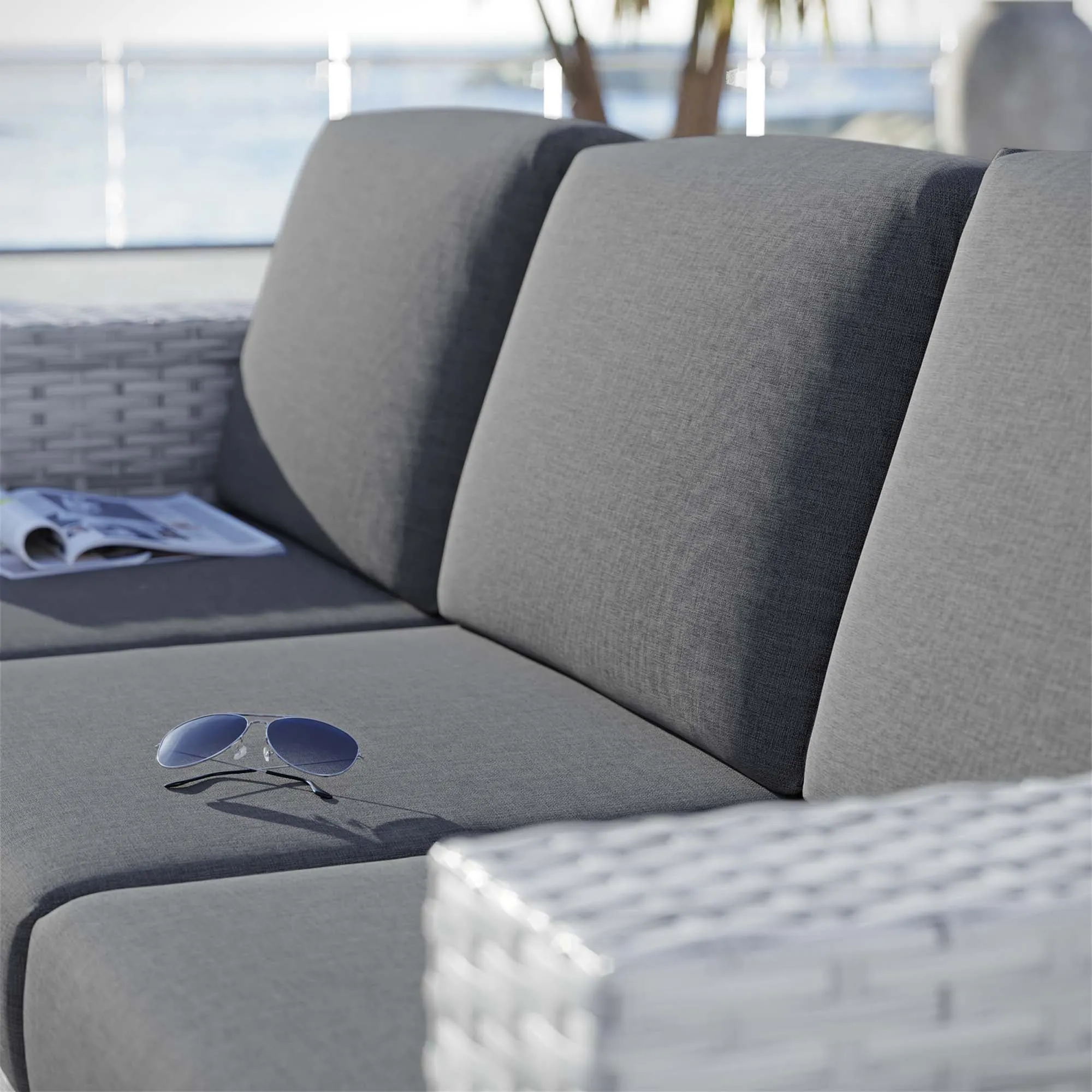 Convene Outdoor Patio Sofa by Modway