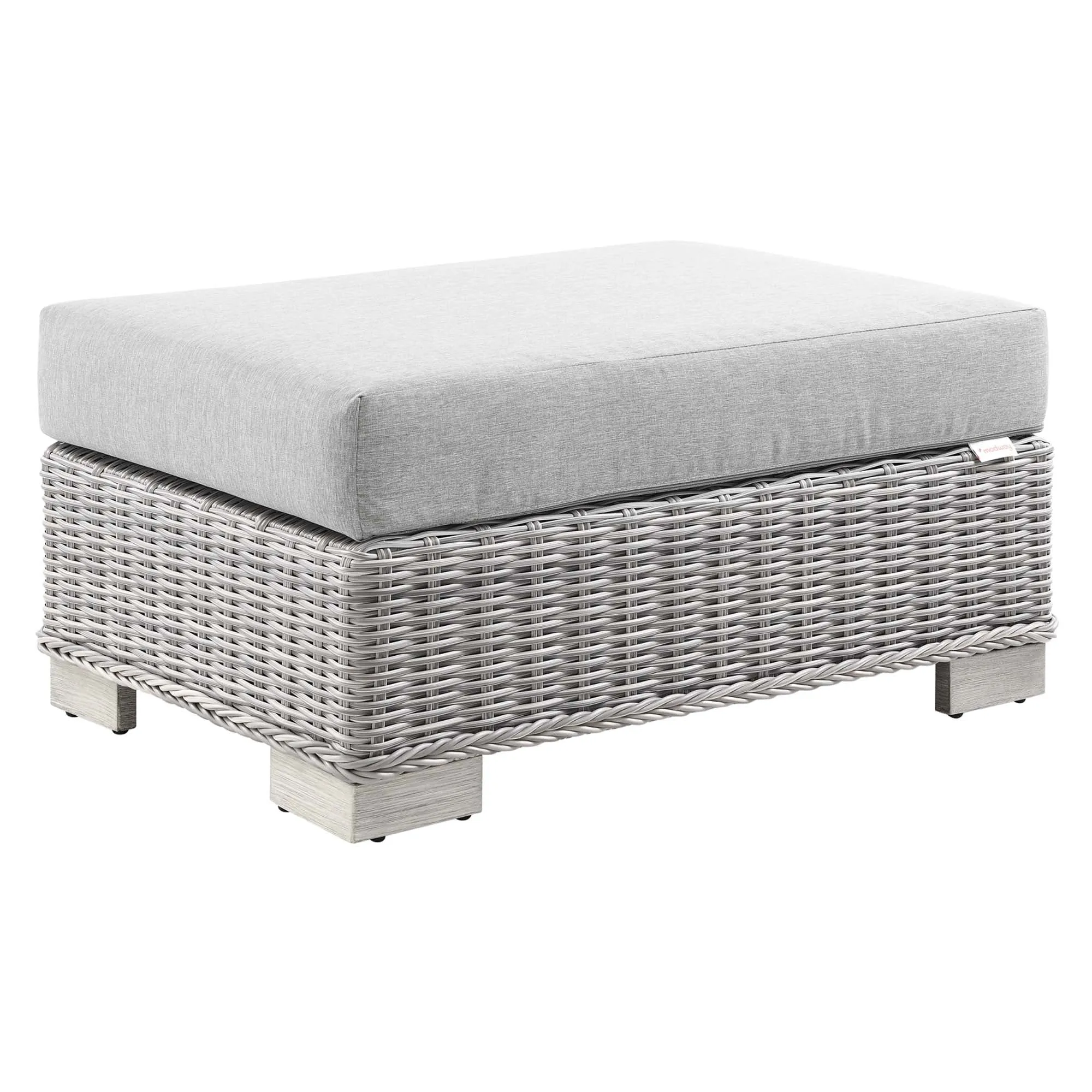 Conway 5-Piece Outdoor Patio Wicker Rattan Furniture Set by Modway