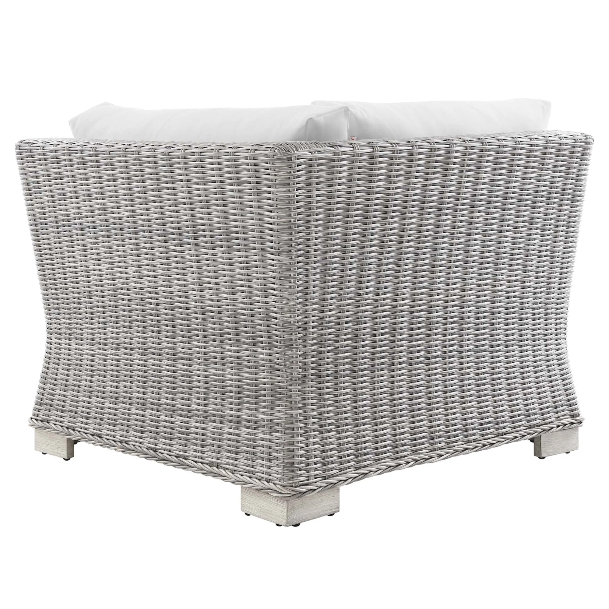 Conway Outdoor Patio Wicker Rattan Corner Chair by Modway