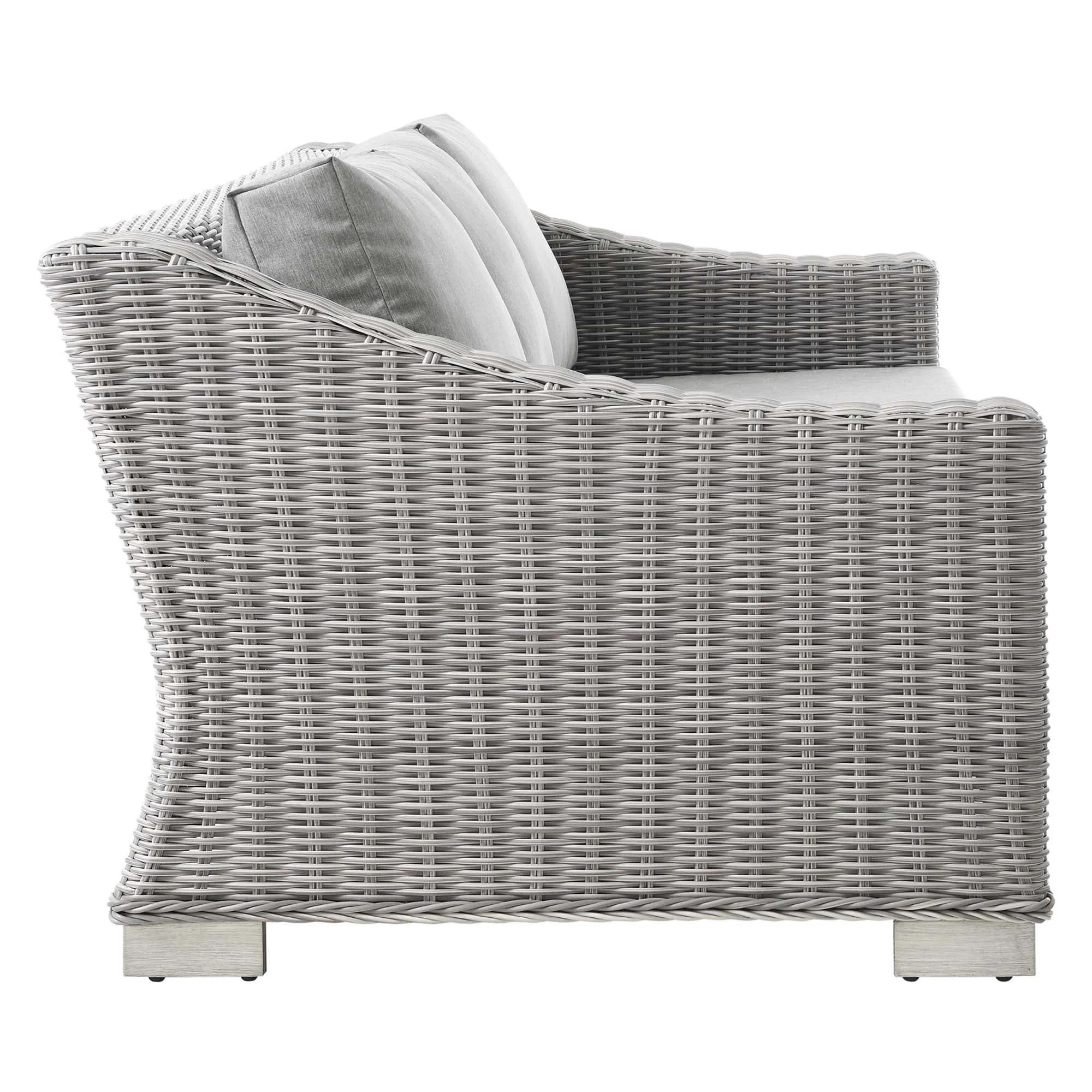 Conway Outdoor Patio Wicker Rattan Sofa by Modway