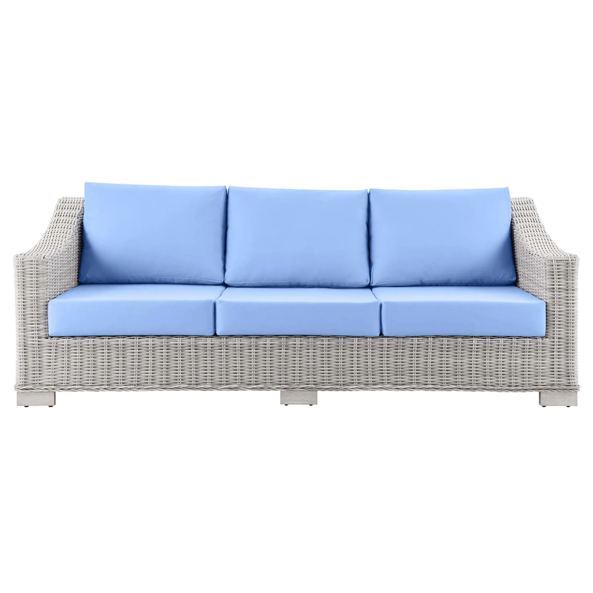 Conway Outdoor Patio Wicker Rattan Sofa by Modway