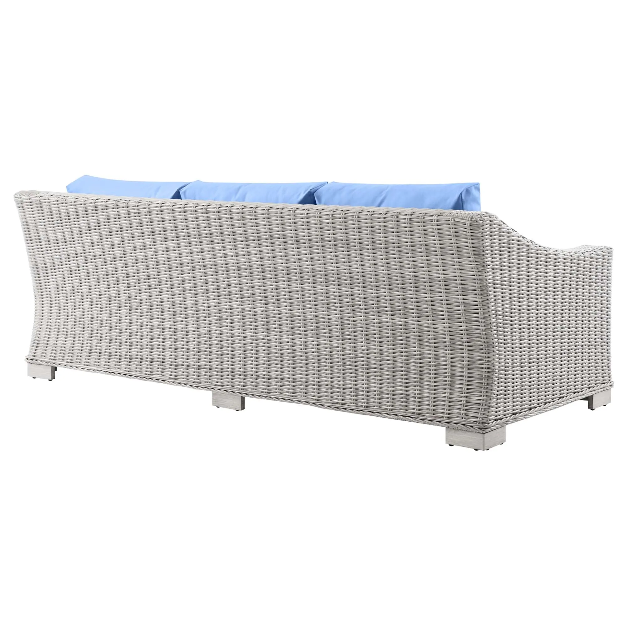 Conway Outdoor Patio Wicker Rattan Sofa by Modway