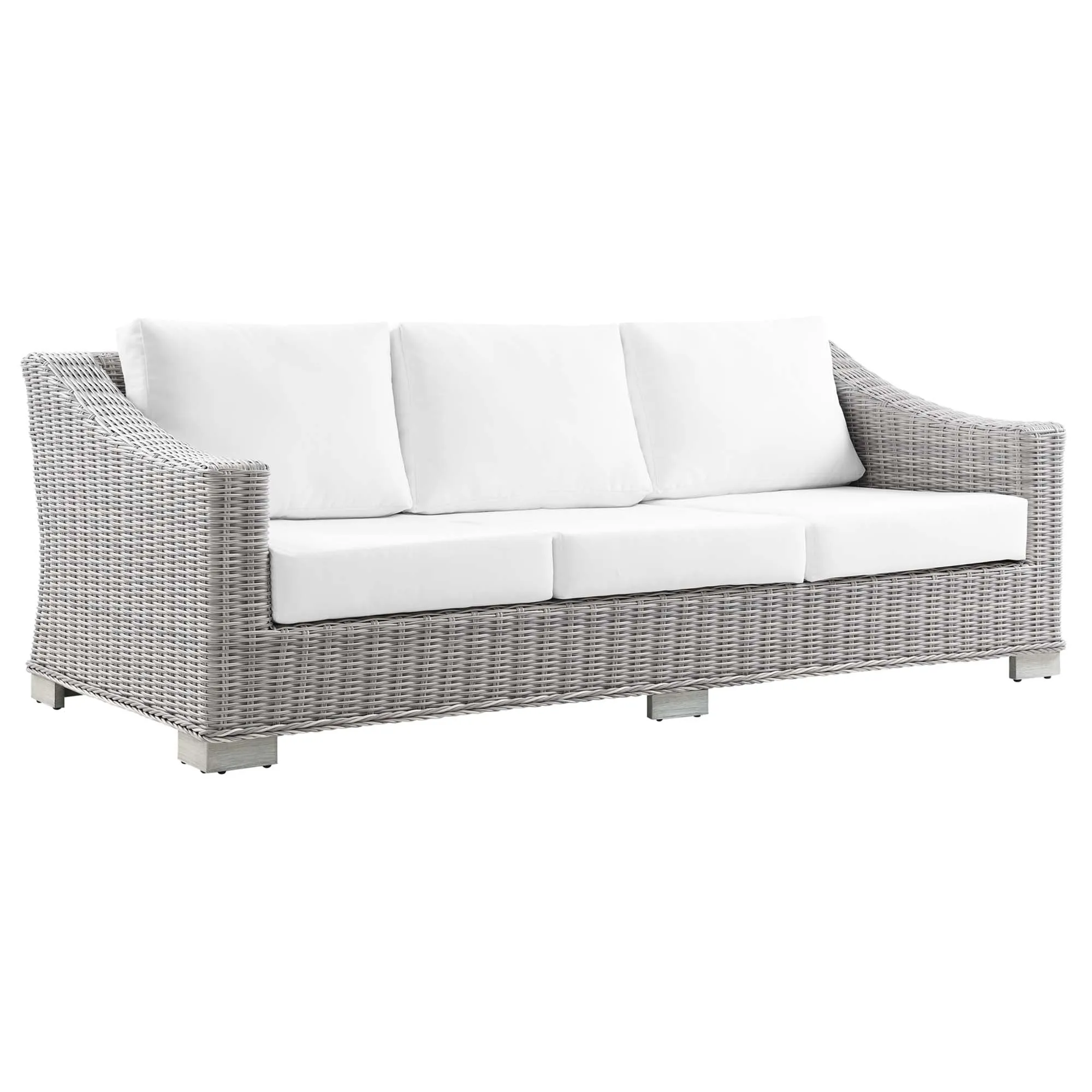 Conway Outdoor Patio Wicker Rattan Sofa by Modway