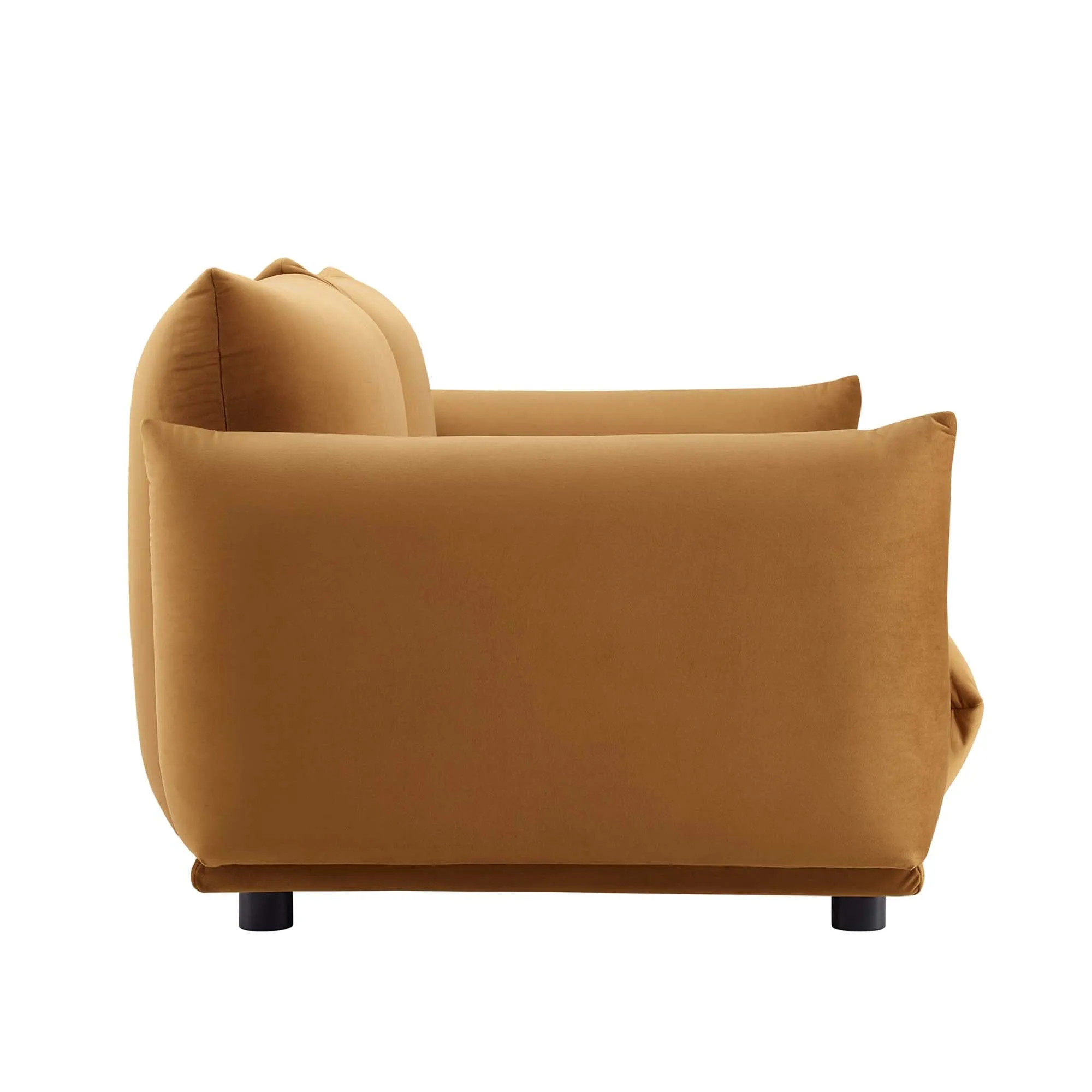 Copious Performance Velvet Loveseat by Modway