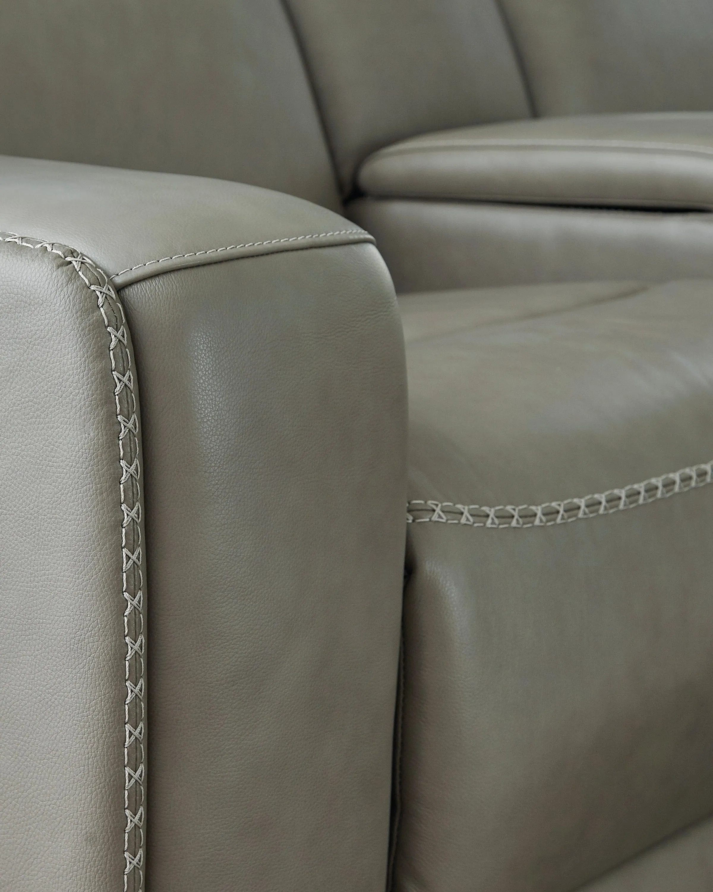 Cori 2 PC Leather Sofa
