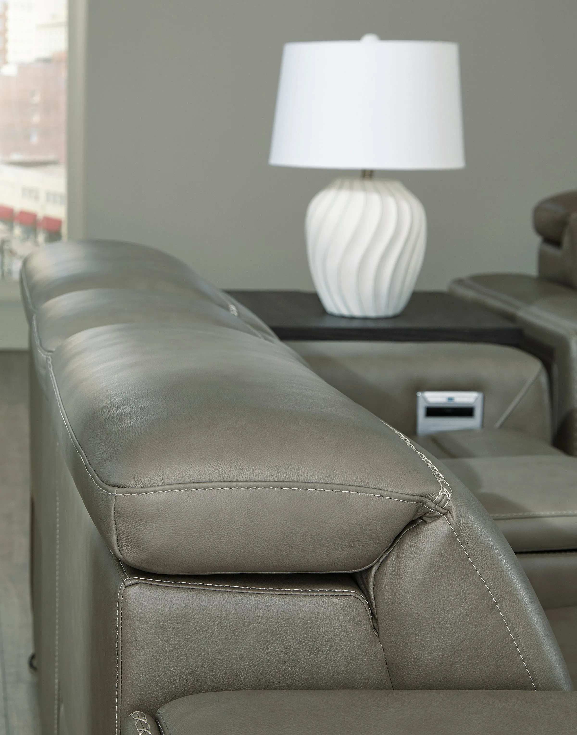 Cori 3 PC Leather Sofa
