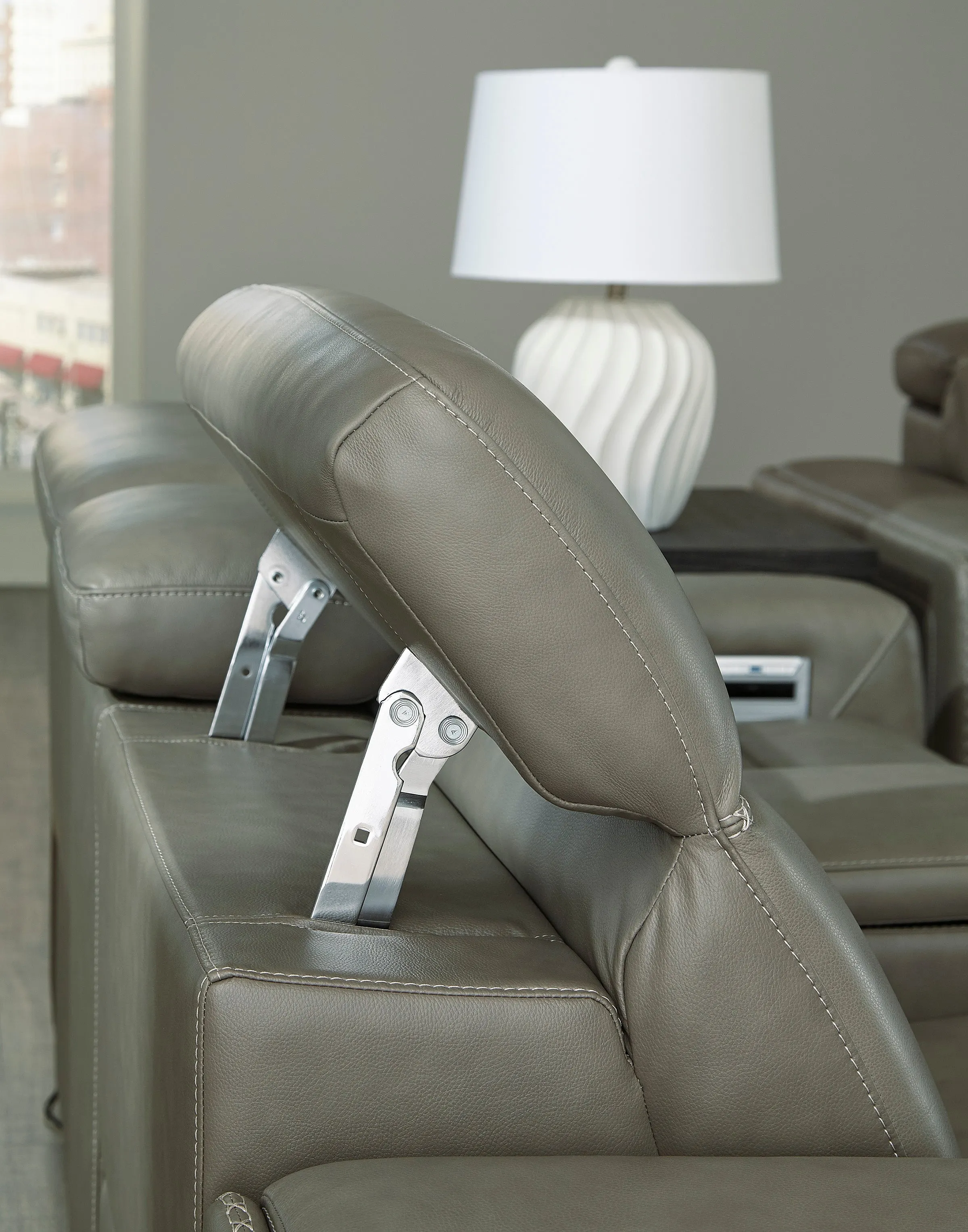 Cori 3 PC Leather Sofa