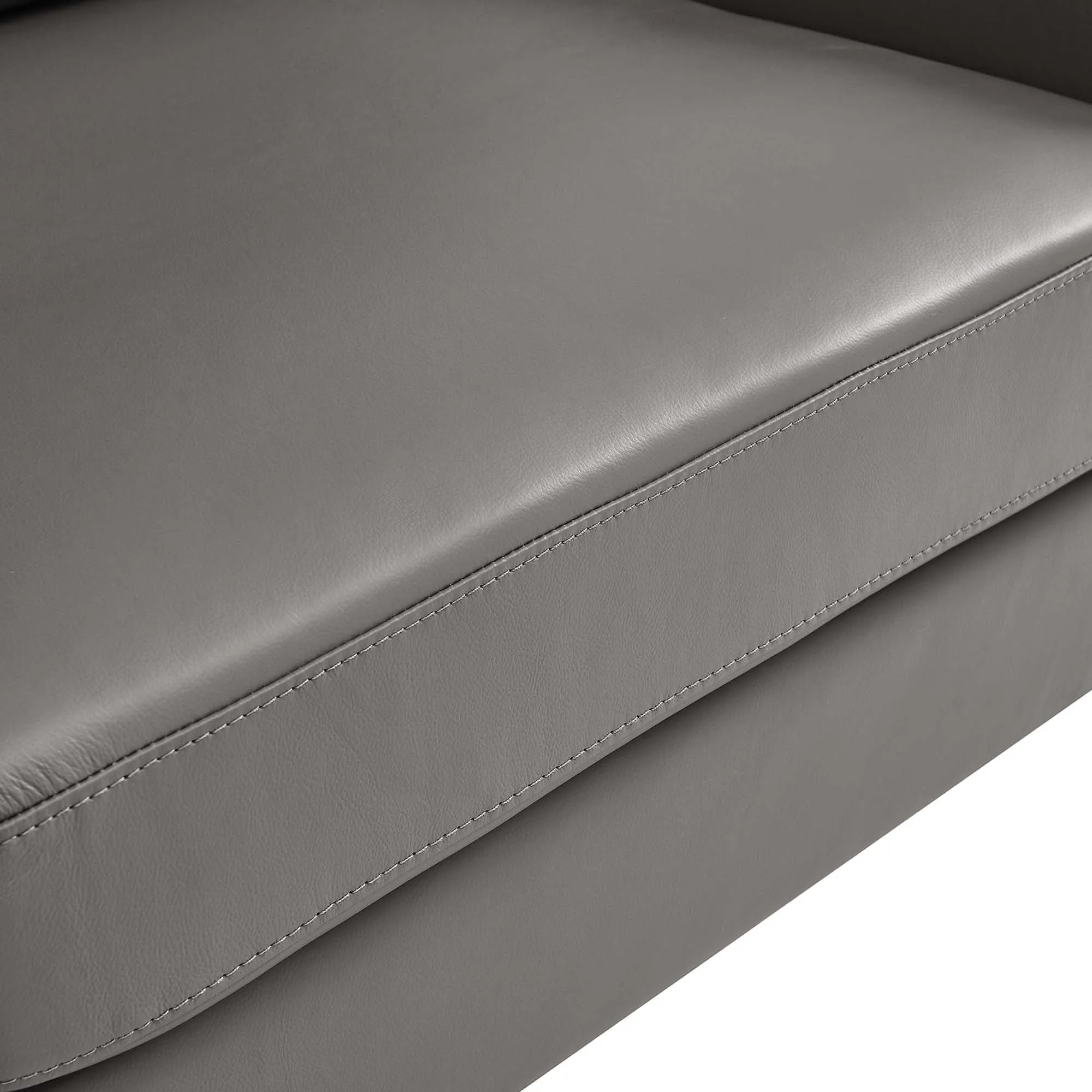 Corland Leather Loveseat by Modway