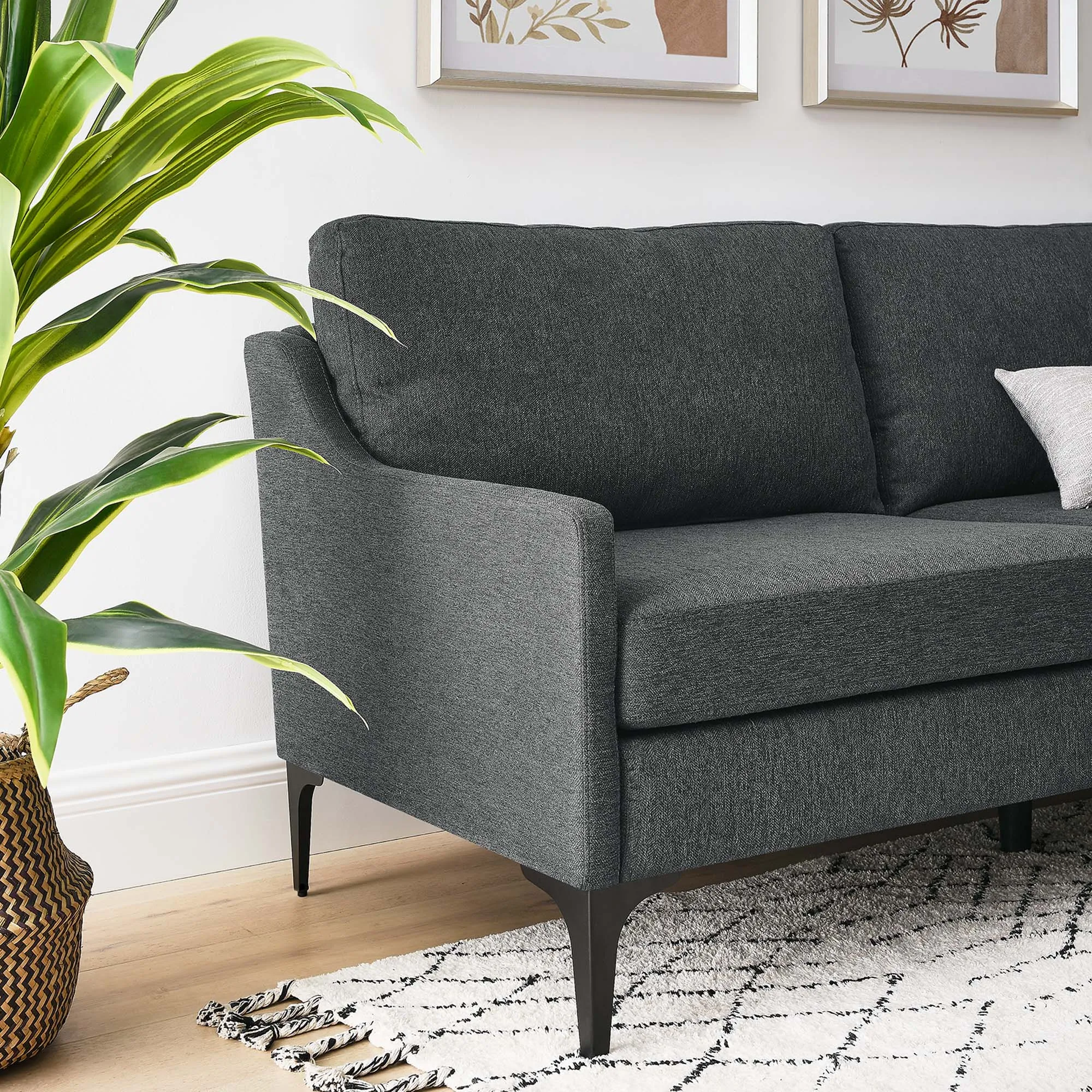 Corland Upholstered Fabric Sofa by Modway