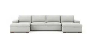 Couch Potato Double Chaise Sectional (Extra Deep)