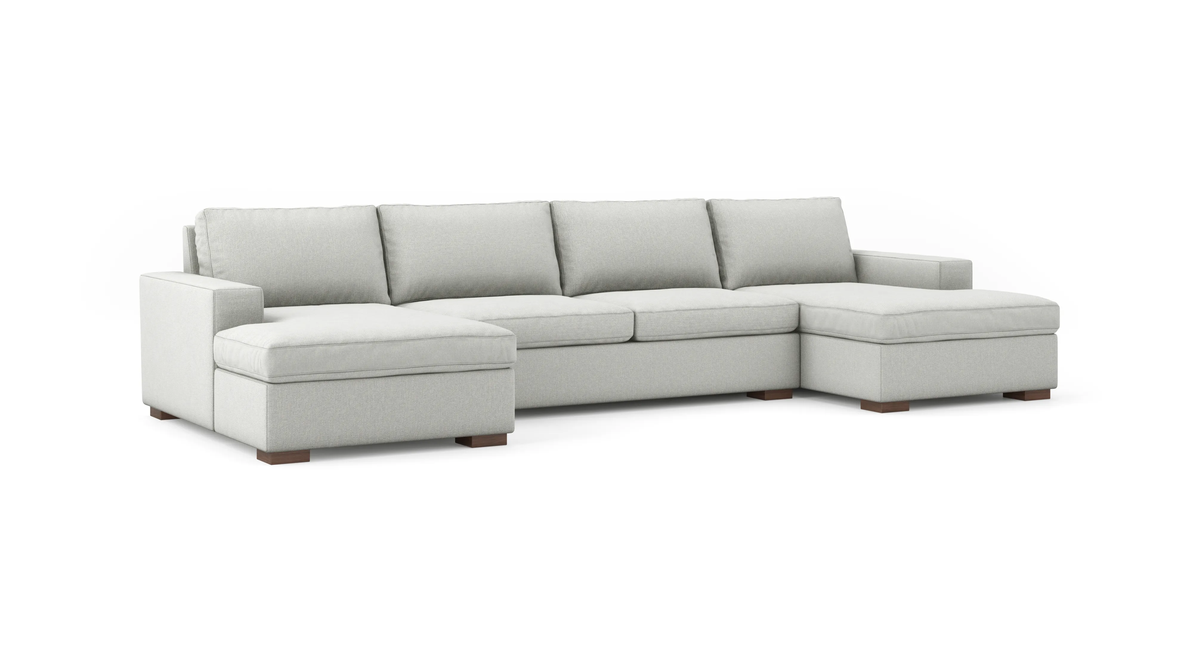 Couch Potato Double Chaise Sectional