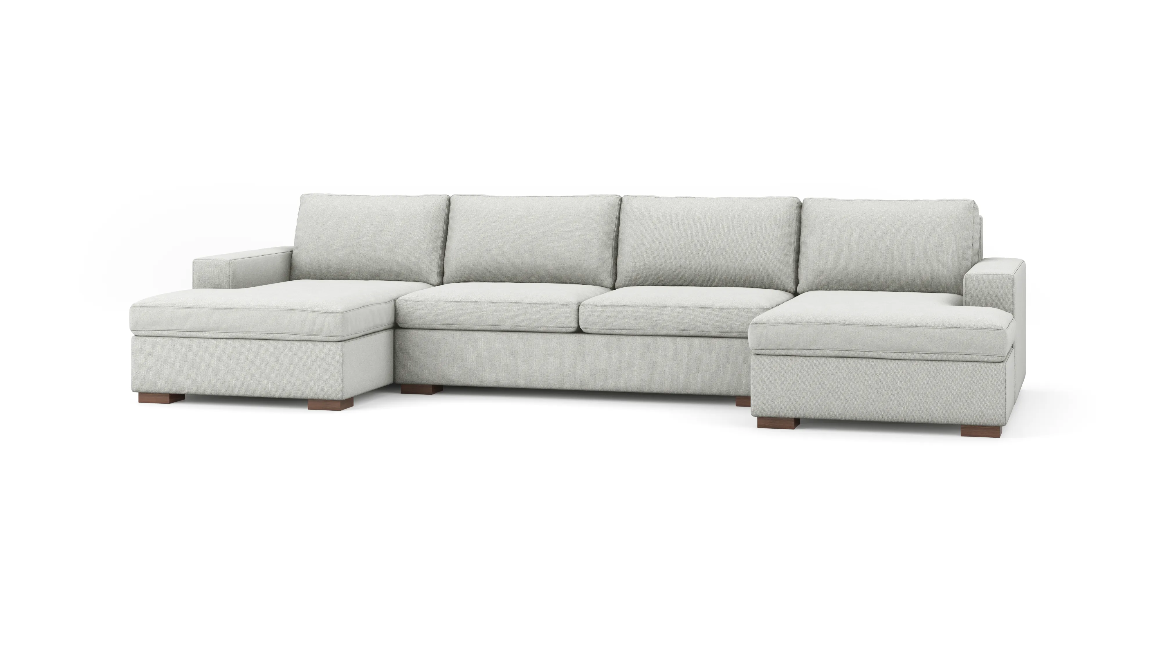 Couch Potato Double Chaise Sectional