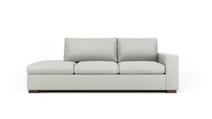 Couch Potato Sofa with Bumper (Extra Deep) (70",Bumper On Left,Extra Deep)