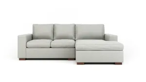 Couch Potato Sofa with Chaise (Extra Deep) (100",Chaise 43" x 71",Chaise On Left,Extra Deep)
