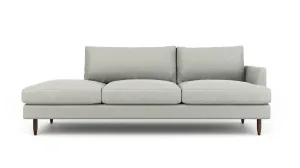 Crowd Pleaser Sofa With Bumper (95",Bumper On Right)
