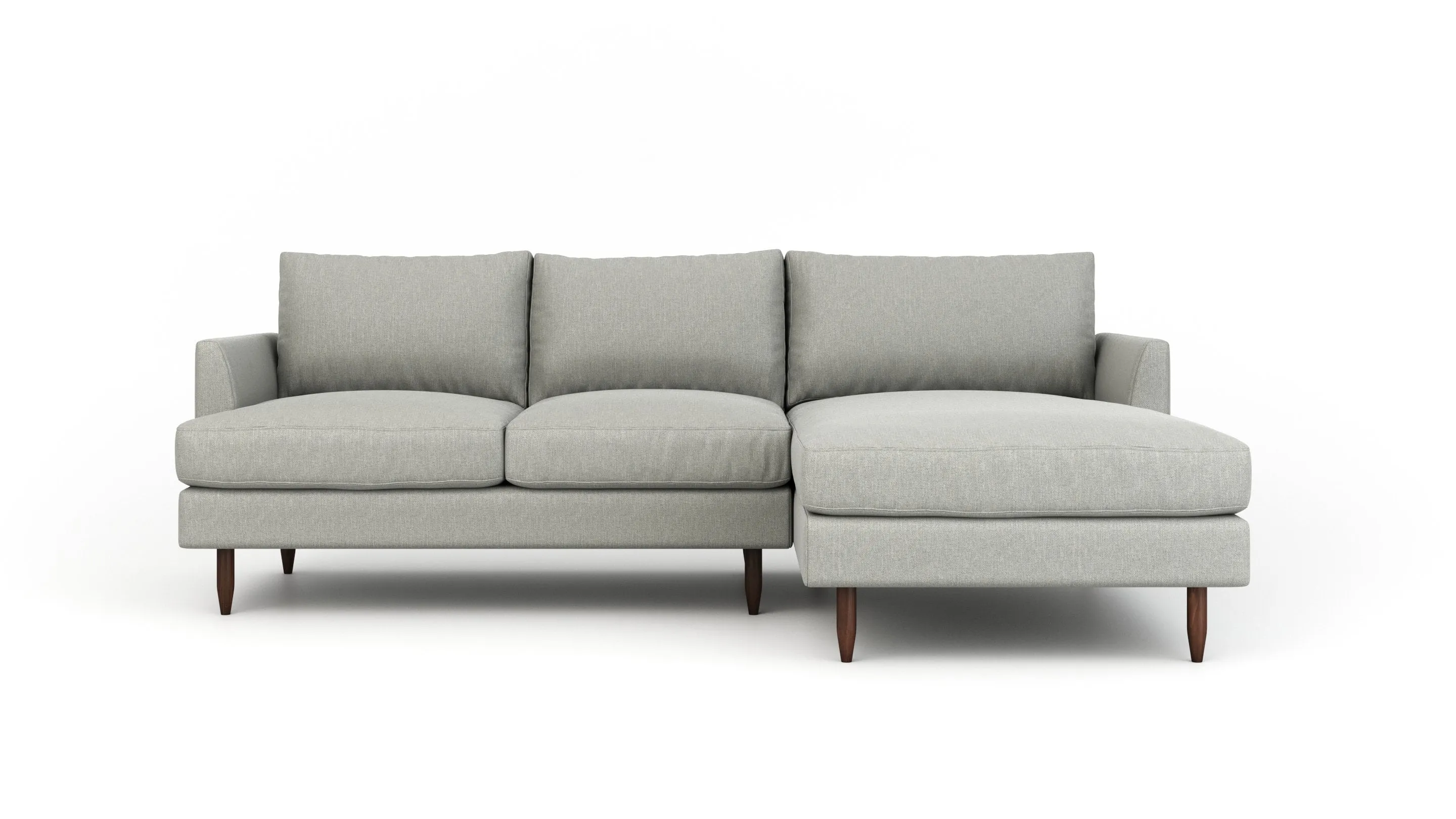 Crowd Pleaser Sofa With Chaise (90",Chaise 37" x 63",Chaise On Left)