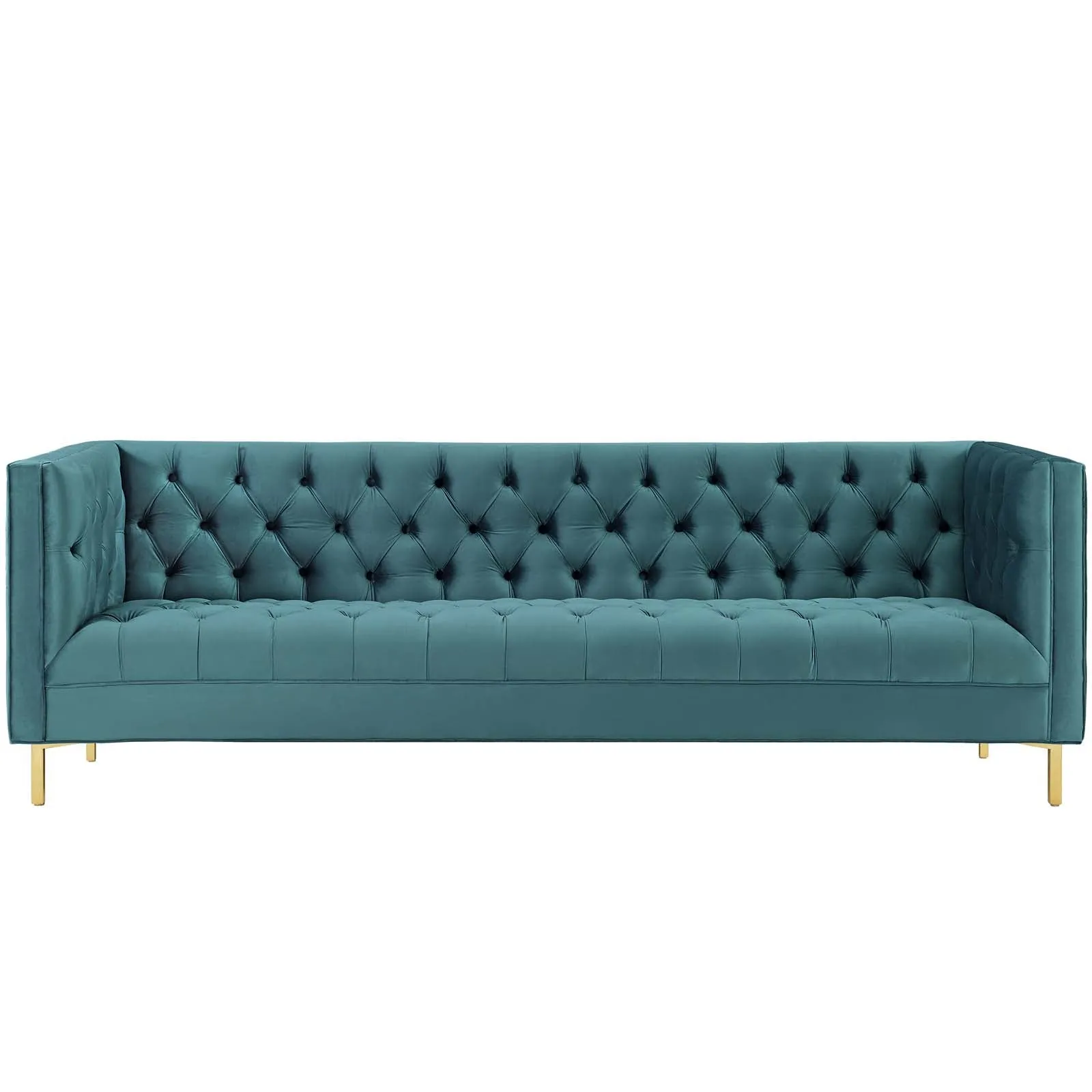 Delight Tufted Button Performance Velvet Sofa by Modway