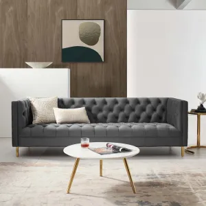 Delight Tufted Button Performance Velvet Sofa by Modway