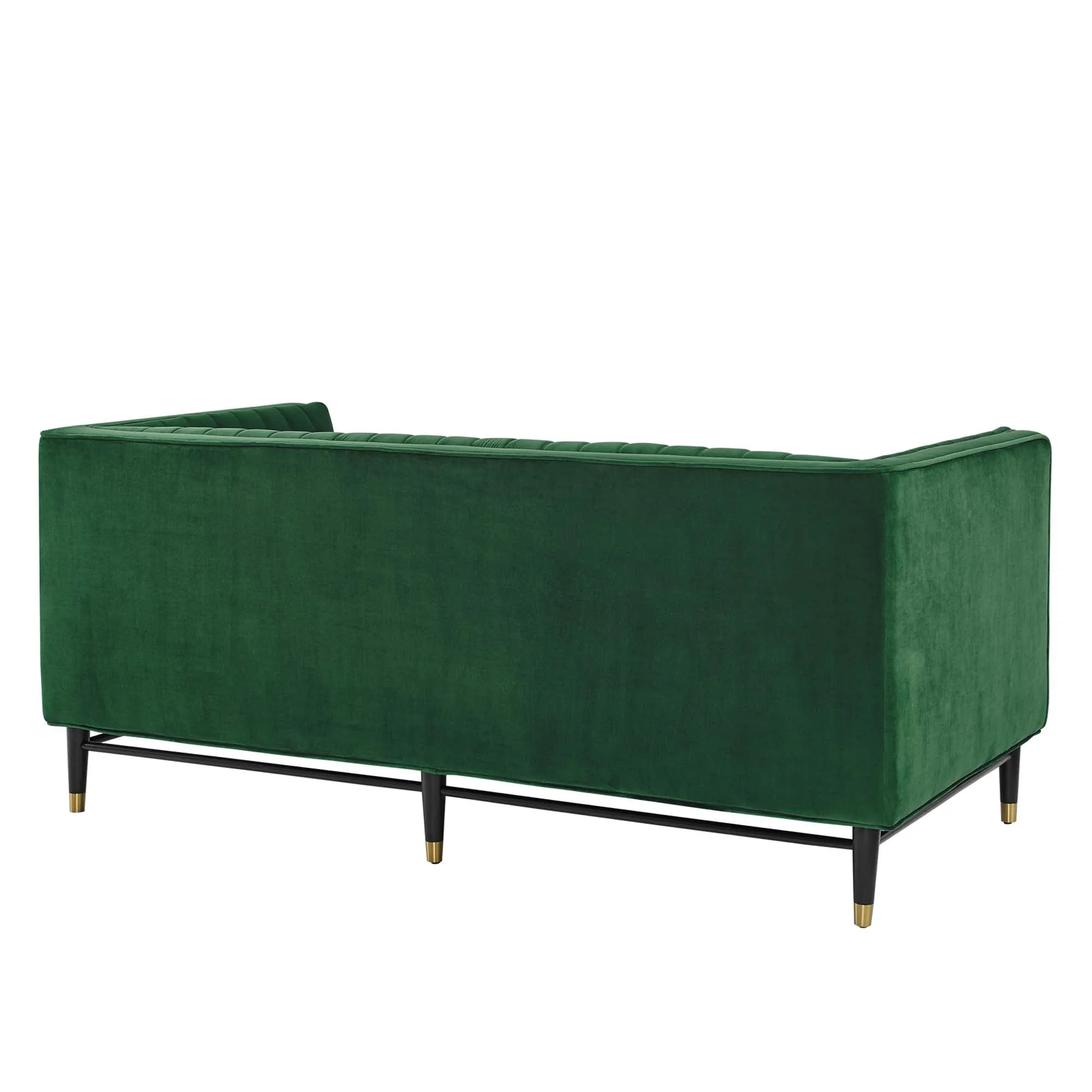 Devote Channel Tufted Performance Velvet Loveseat by Modway
