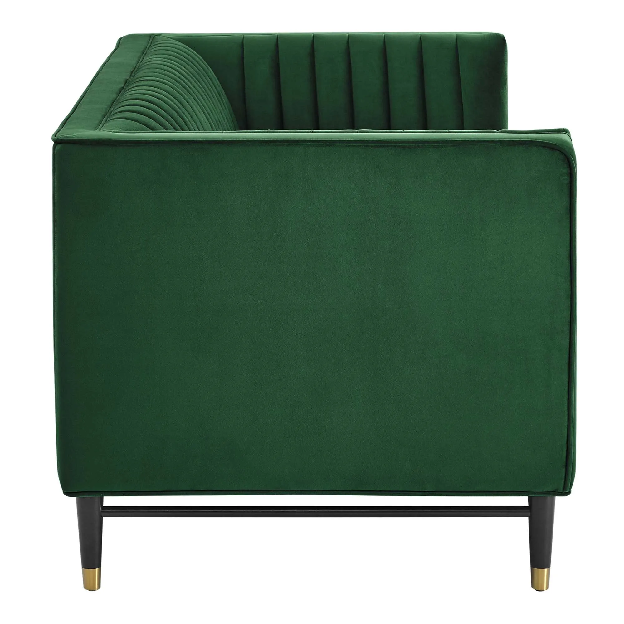 Devote Channel Tufted Performance Velvet Loveseat by Modway