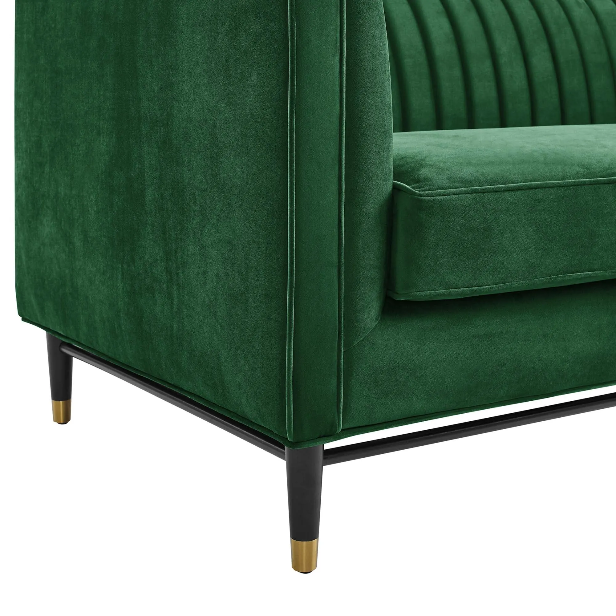 Devote Channel Tufted Performance Velvet Sofa by Modway