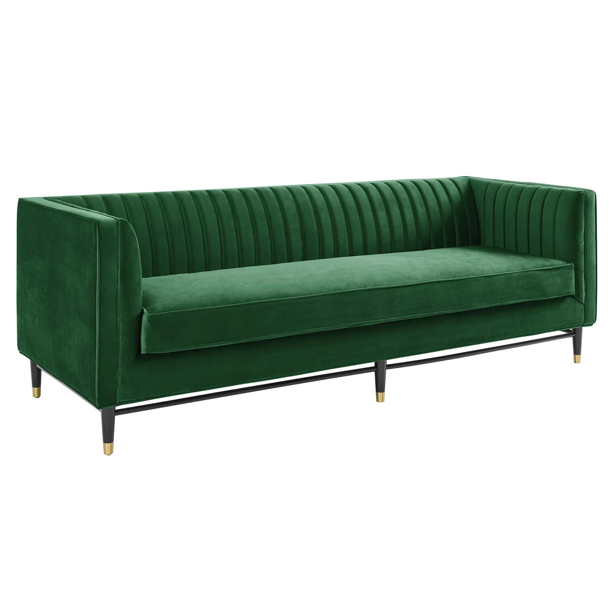 Devote Channel Tufted Performance Velvet Sofa by Modway