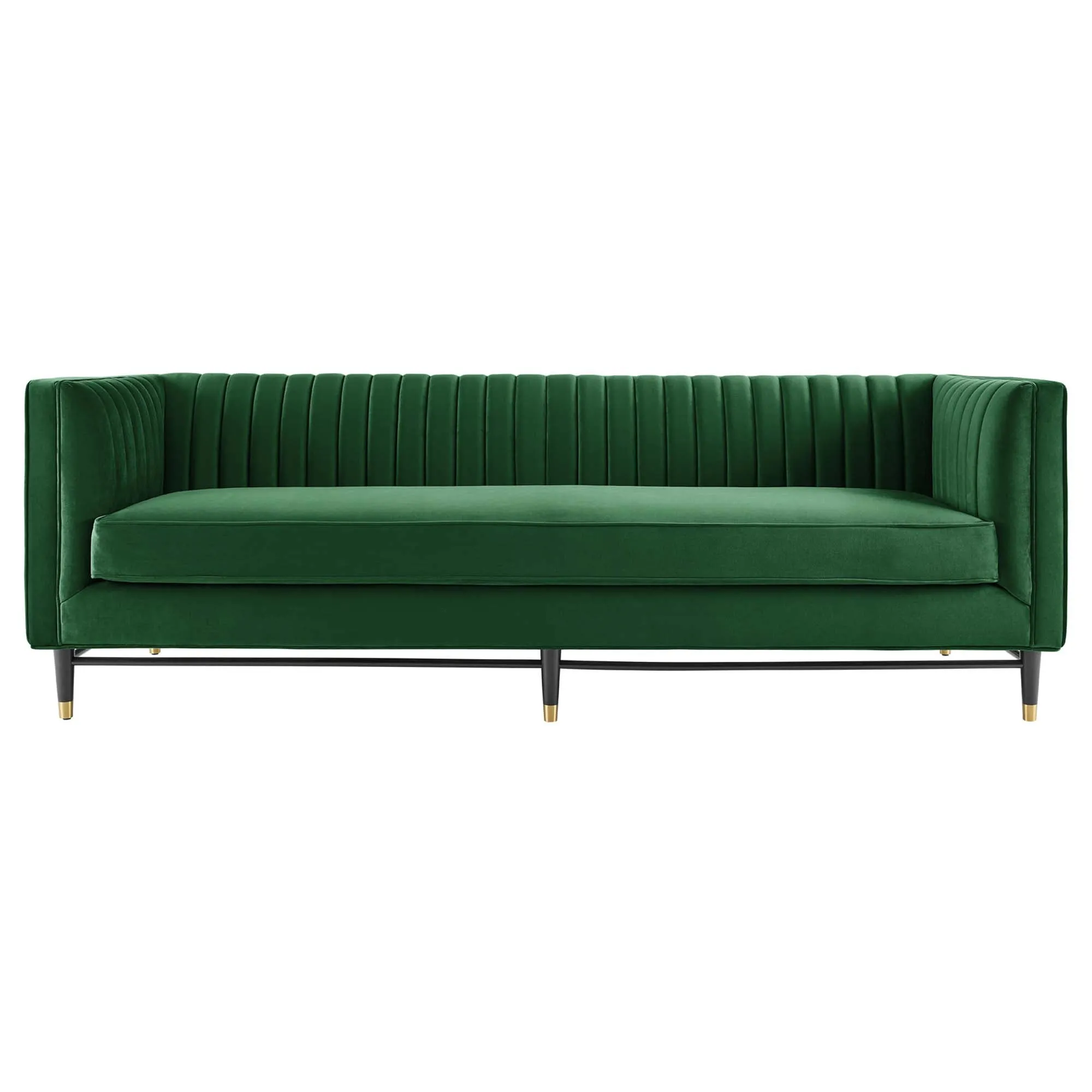 Devote Channel Tufted Performance Velvet Sofa by Modway