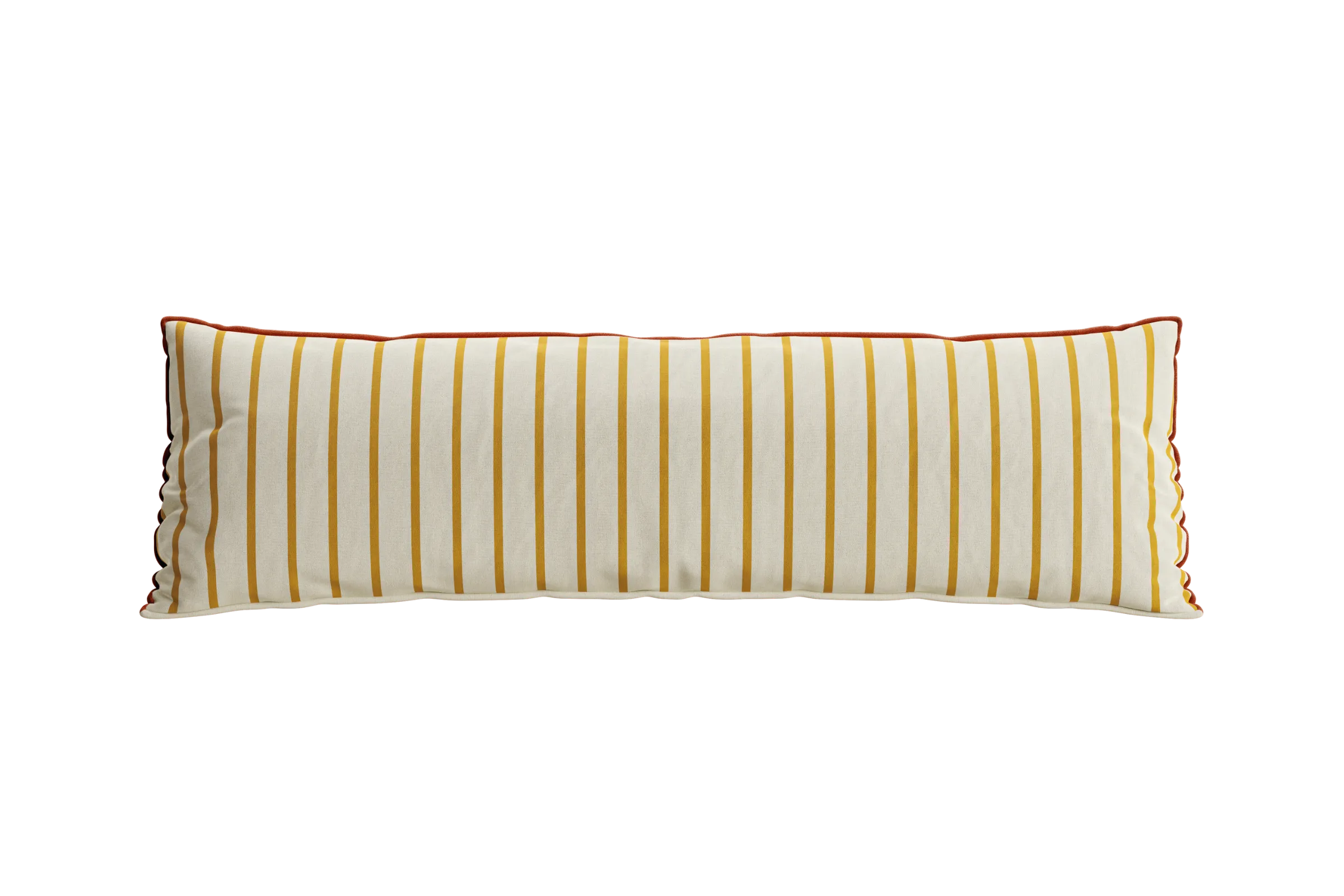 Eclipse Lumbar Pillow - Sofa in Striped Hemp Blend
