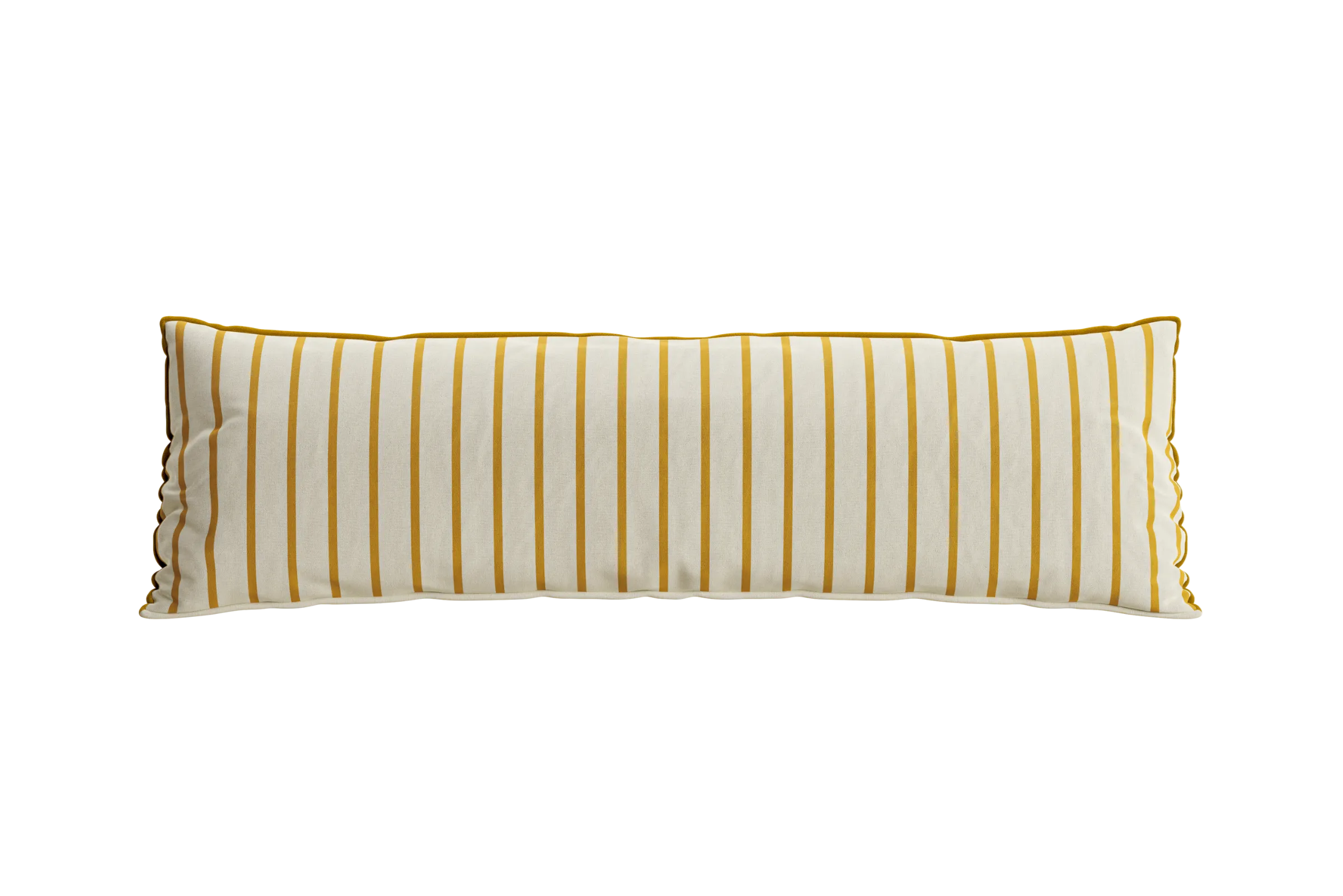 Eclipse Lumbar Pillow - Sofa in Striped Hemp Blend