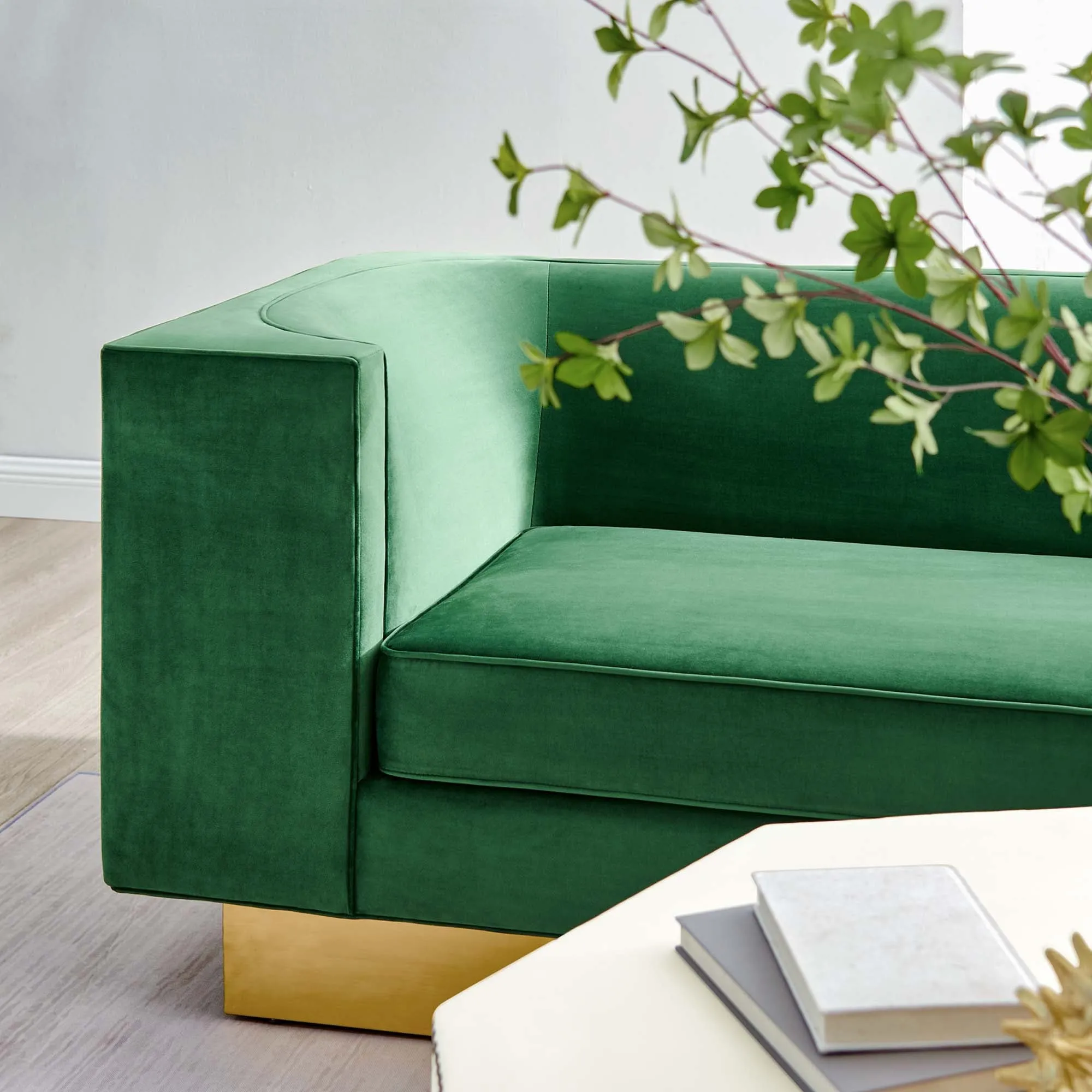 Eminence Upholstered Performance Velvet Sofa by Modway