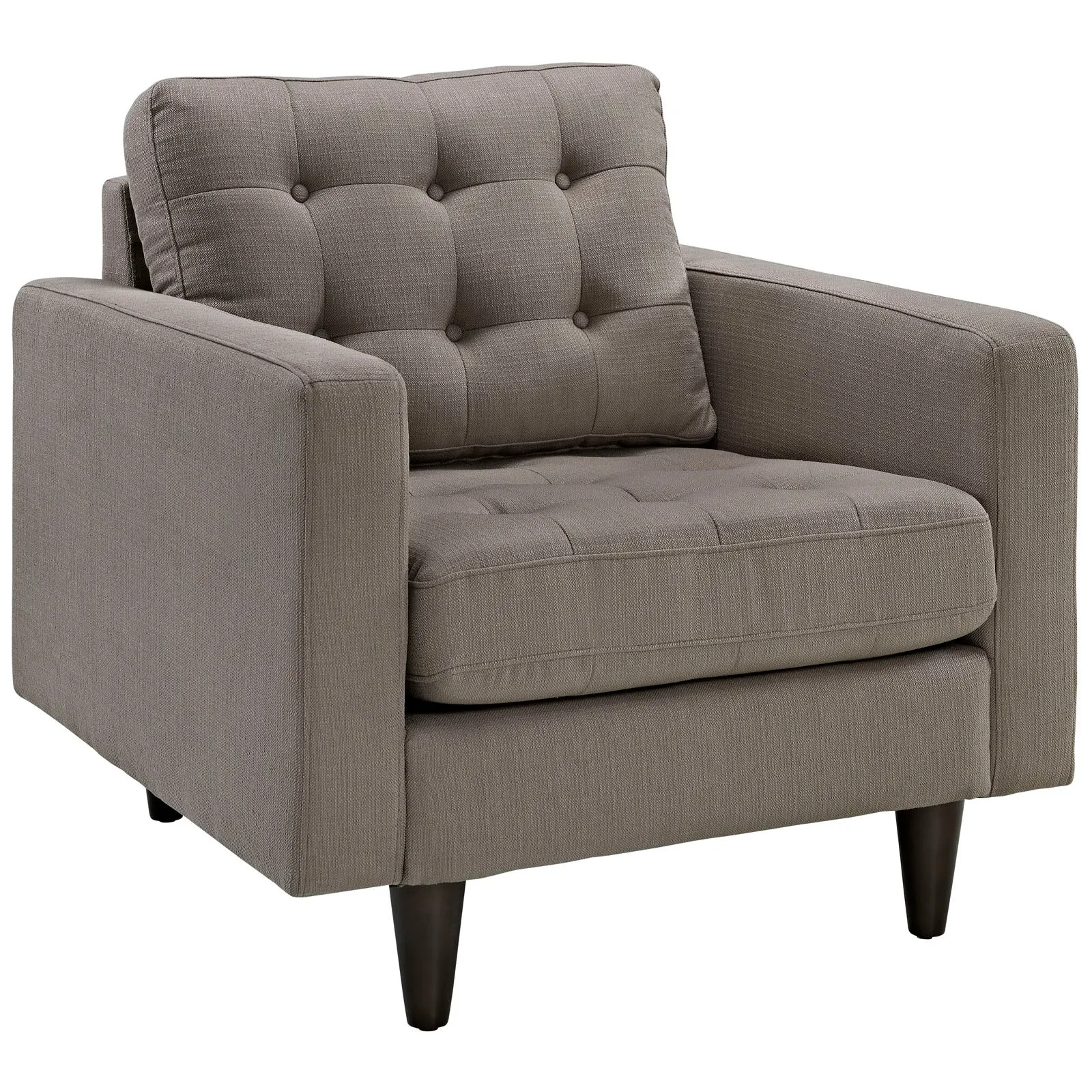Empress Sofa and Armchairs Set of 3 by Modway