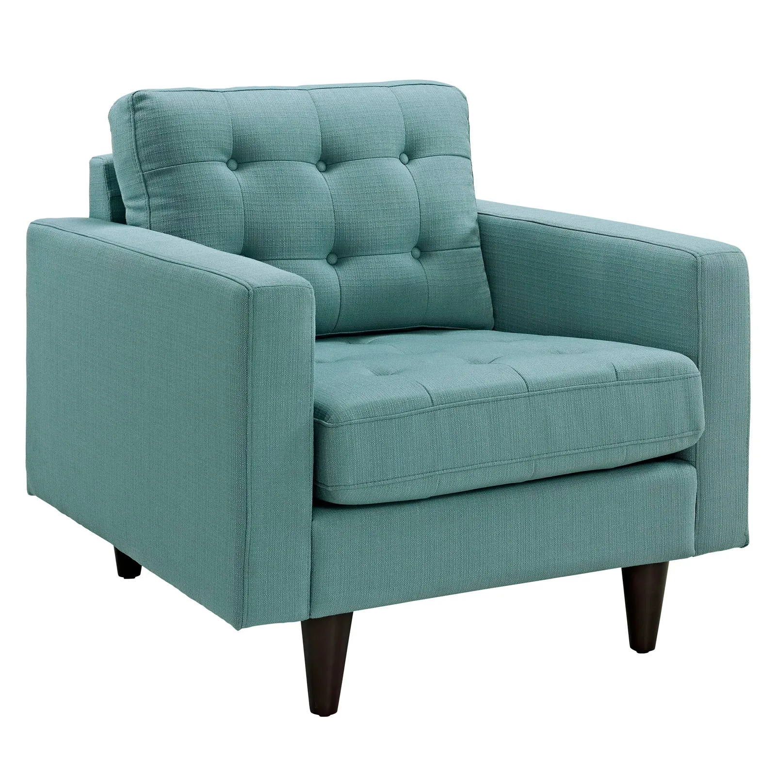 Empress Sofa and Armchairs Set of 3 by Modway