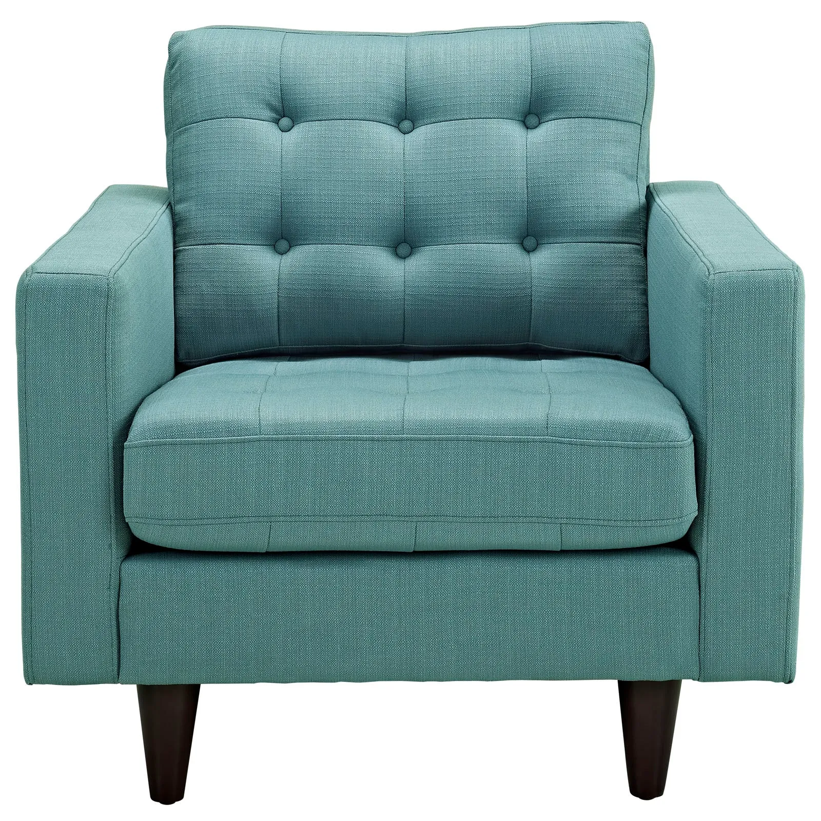 Empress Sofa, Loveseat and Armchair Set of 3 by Modway