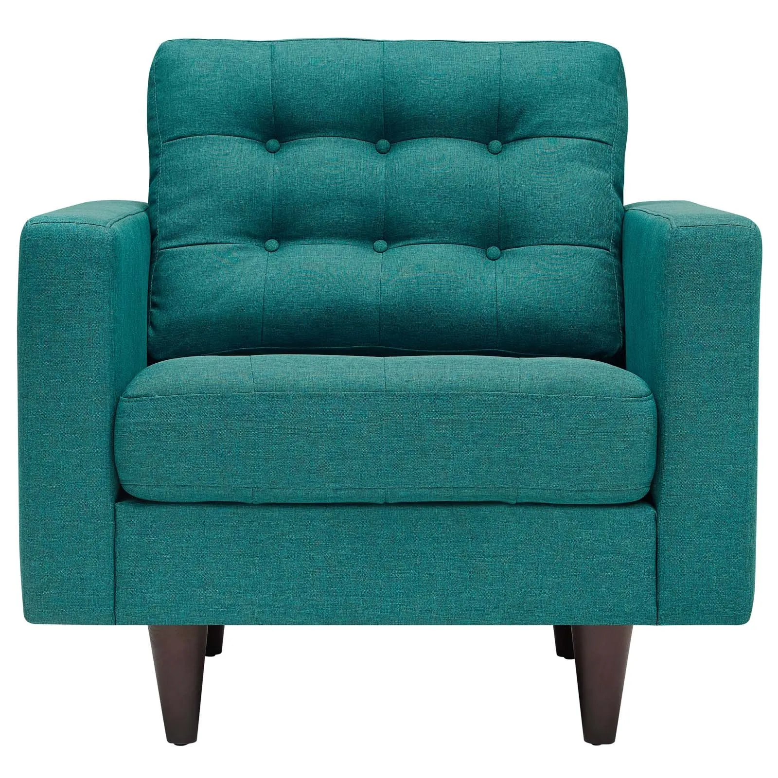 Empress Sofa, Loveseat and Armchair Set of 3 by Modway