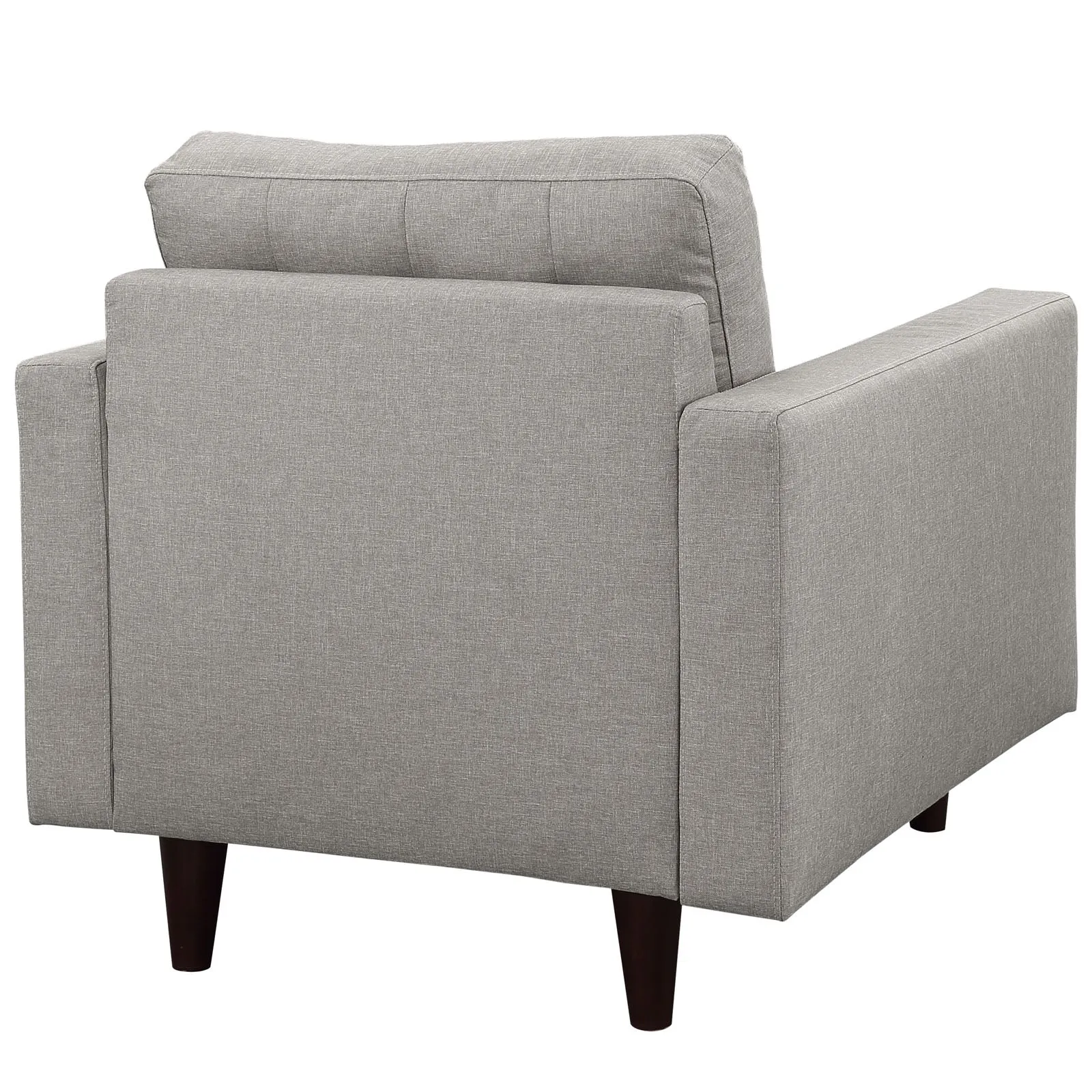 Empress Sofa, Loveseat and Armchair Set of 3 by Modway