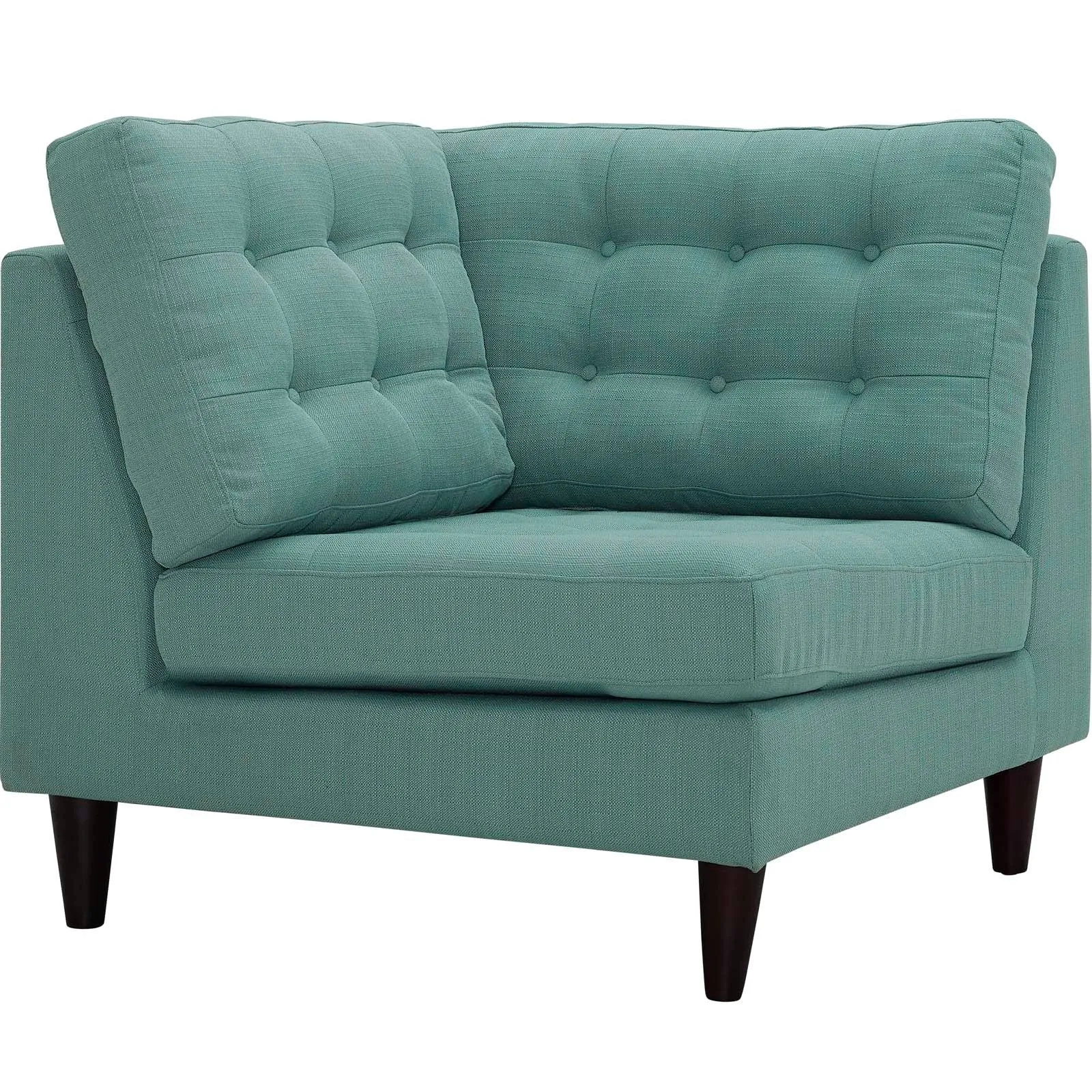 Empress Upholstered Fabric Corner Sofa by Modway