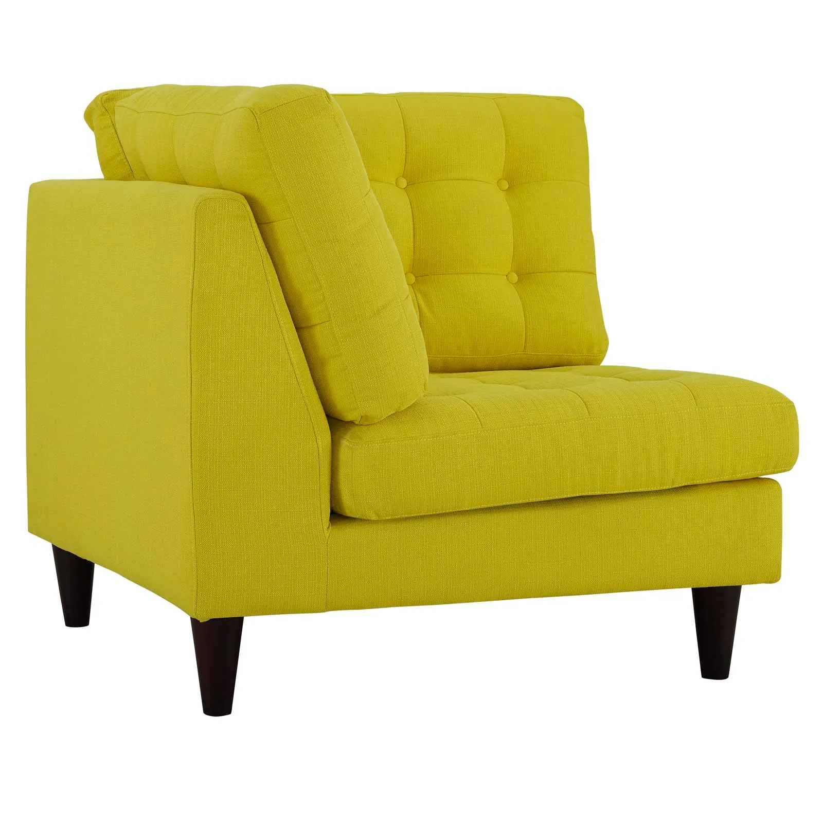 Empress Upholstered Fabric Corner Sofa by Modway