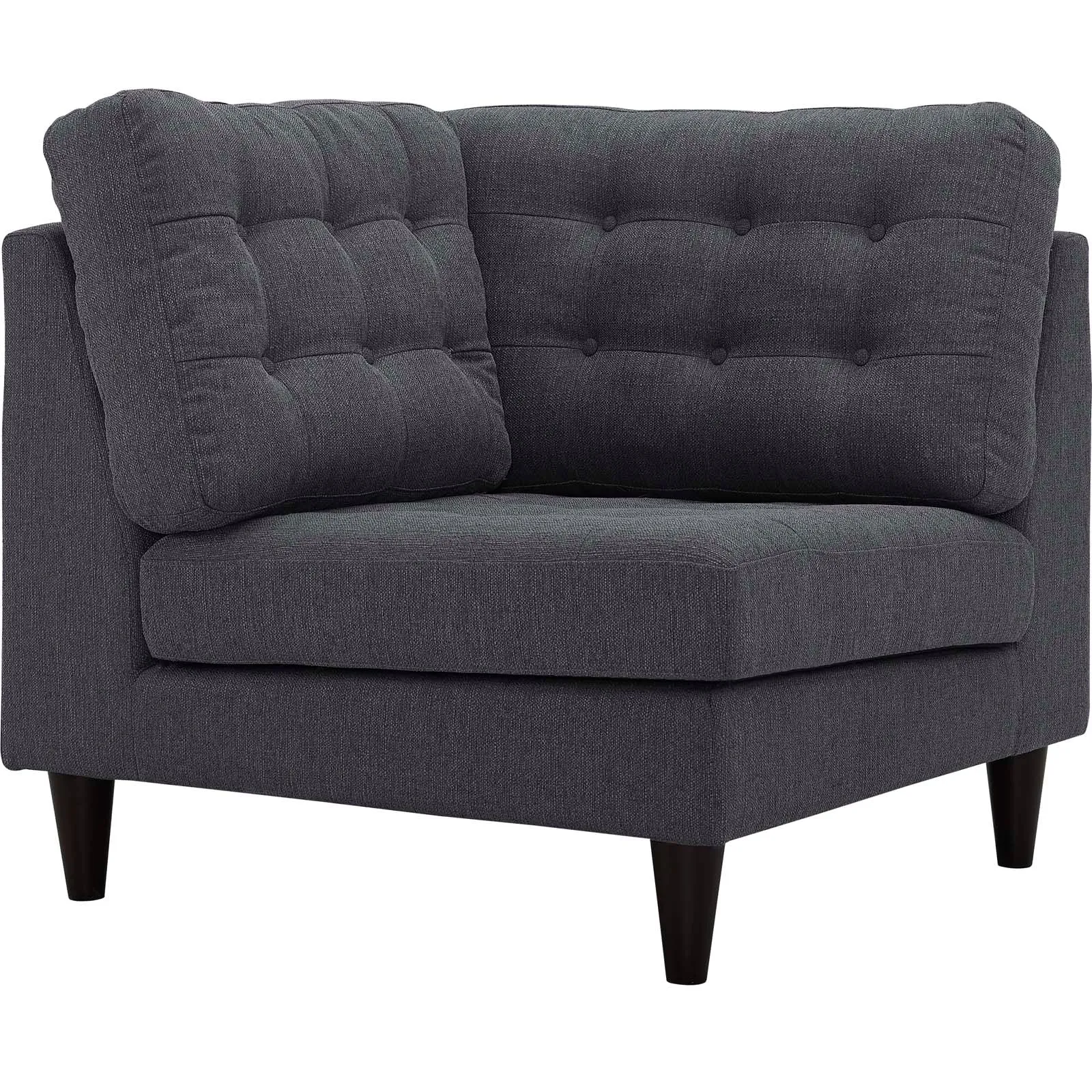 Empress Upholstered Fabric Corner Sofa by Modway