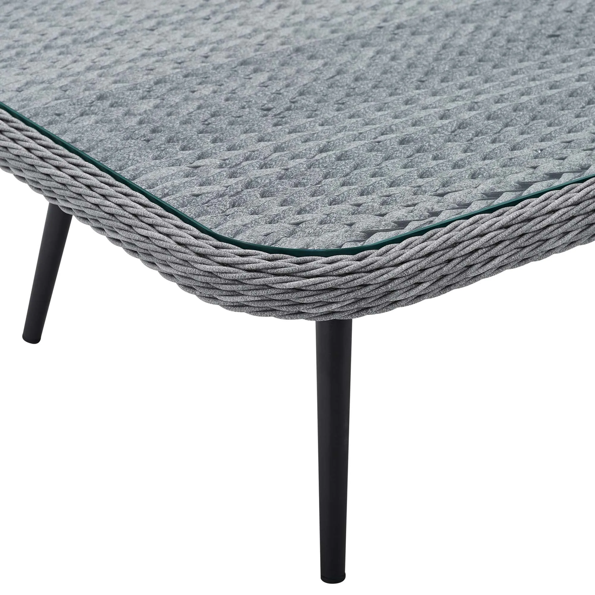 Endeavor Outdoor Patio Wicker Rattan Wicker Rattan Seating Set by Modway